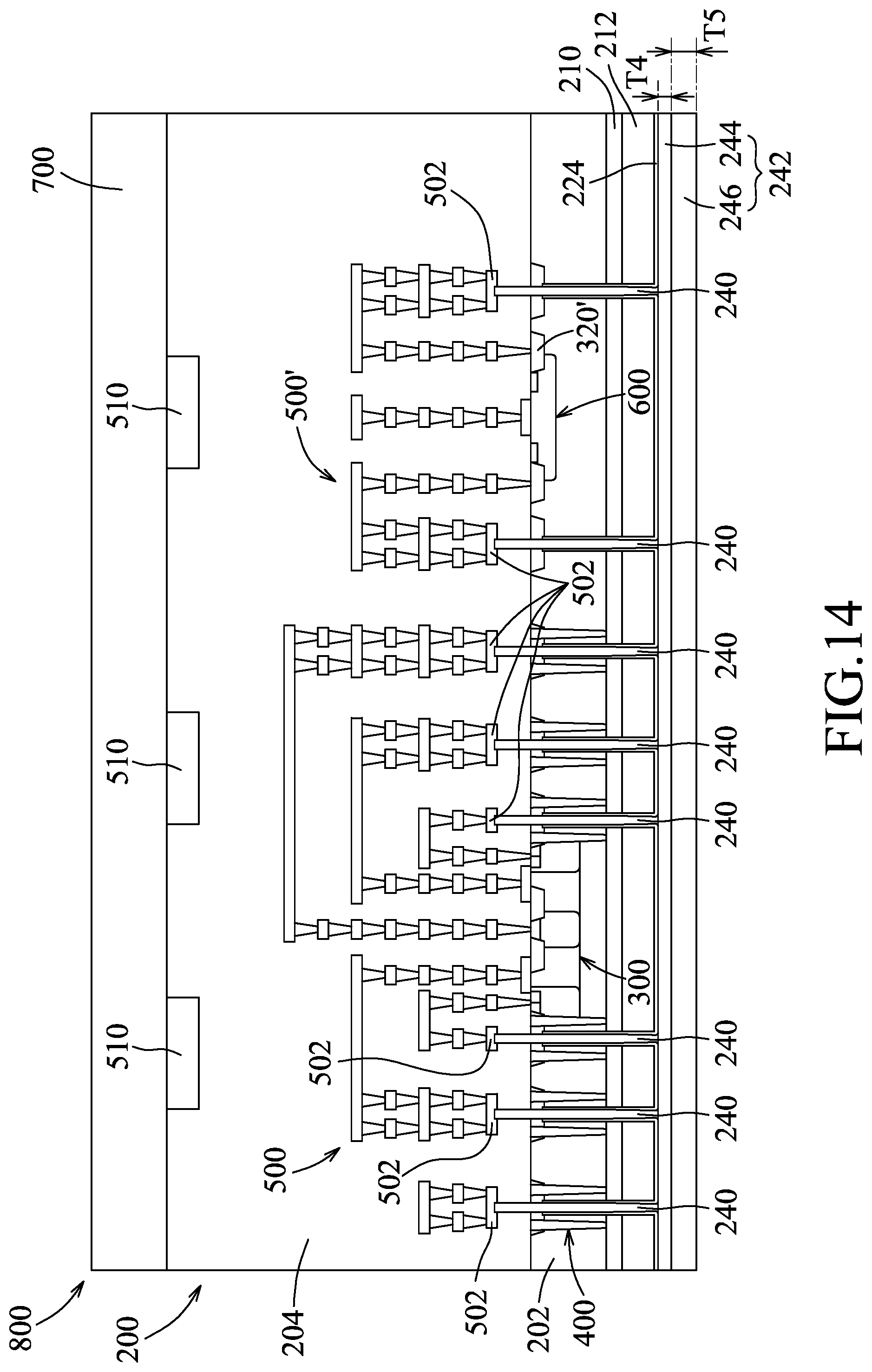 Patent US12107001 Figure 14 – Semiconductor feature and method for manufacturing the same