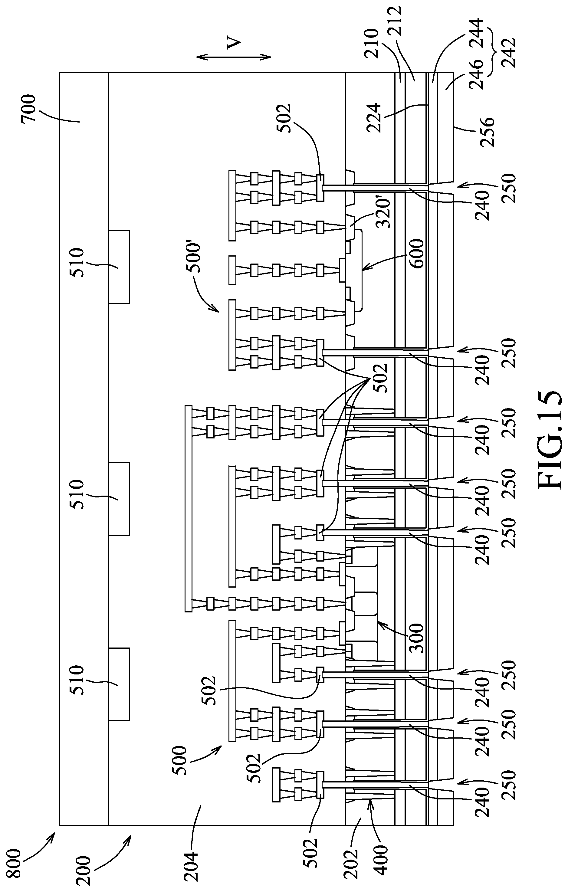 Patent US12107001 Figure 15 – Semiconductor feature and method for manufacturing the same