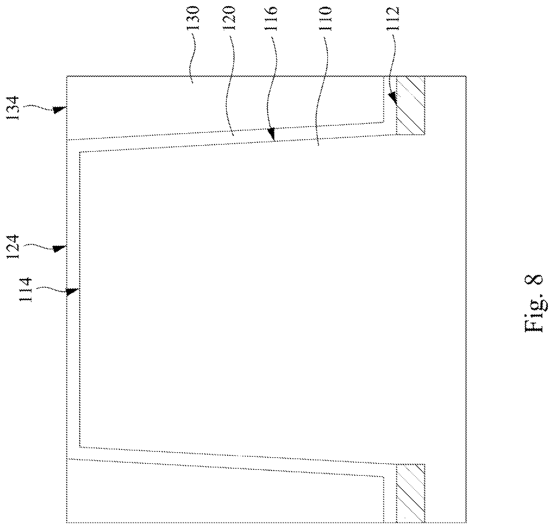 Patent US12107002 Figure 8 – Manufacturing method of semiconductor structure