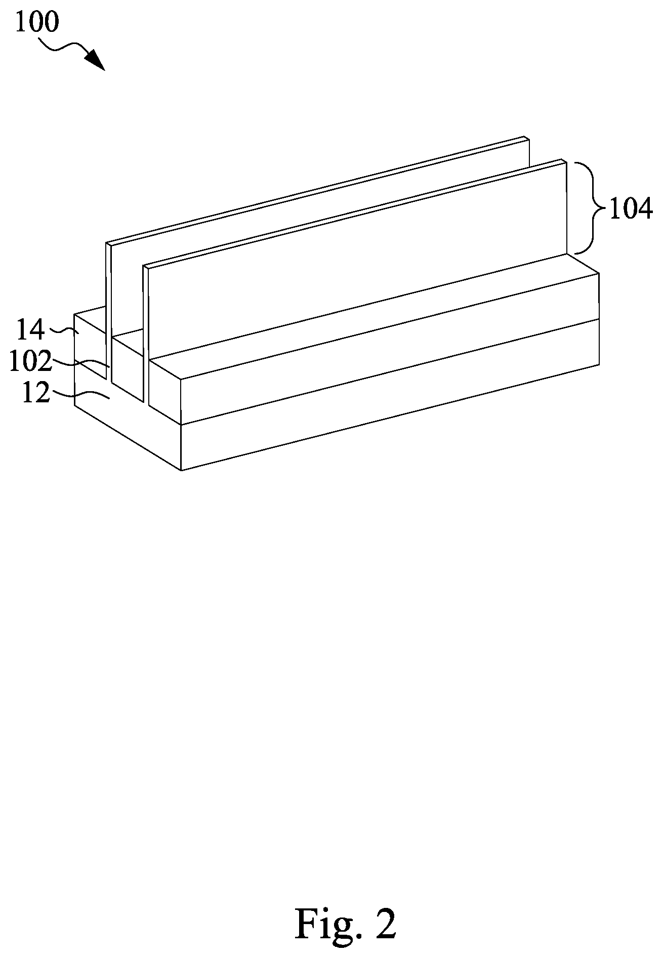 Patent US12107003 Figure 2 – Etch profile control of gate contact opening