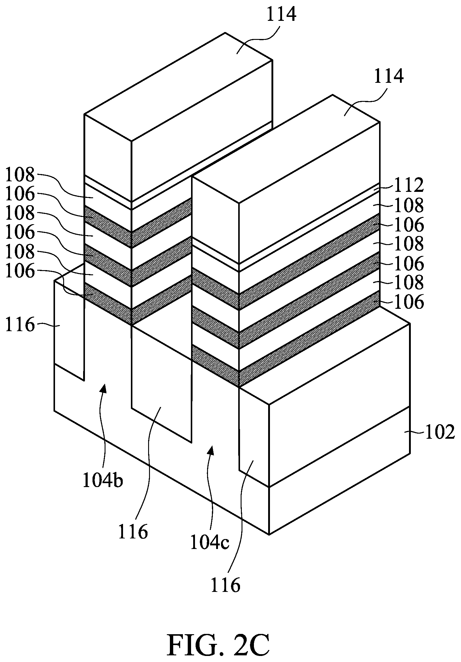 Patent US12107006 Figure 4 – Method for manufacturing semiconductor structure with dielectric feature