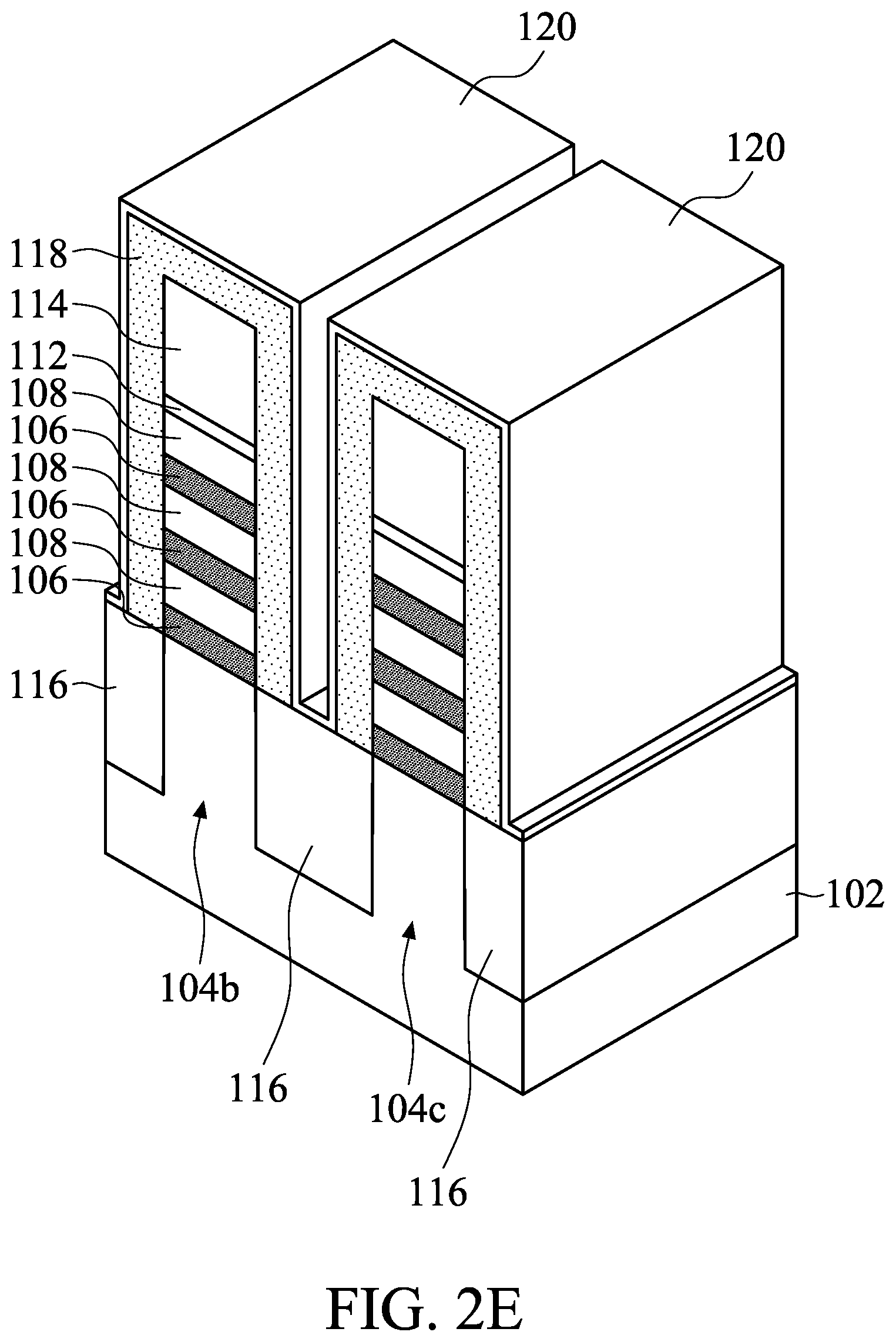 Patent US12107006 Figure 6 – Method for manufacturing semiconductor structure with dielectric feature