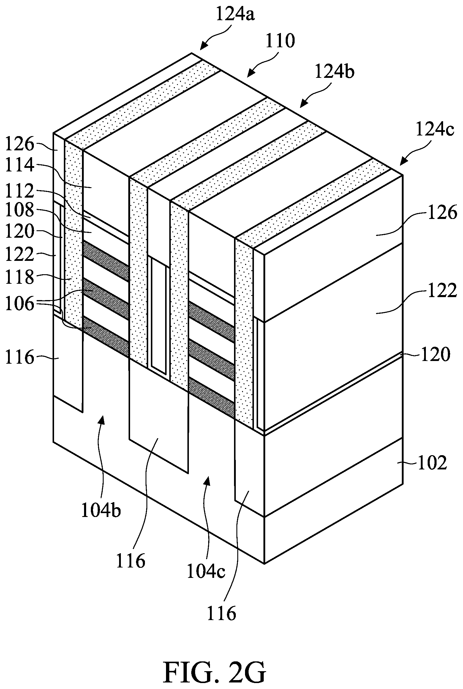 Patent US12107006 Figure 8 – Method for manufacturing semiconductor structure with dielectric feature