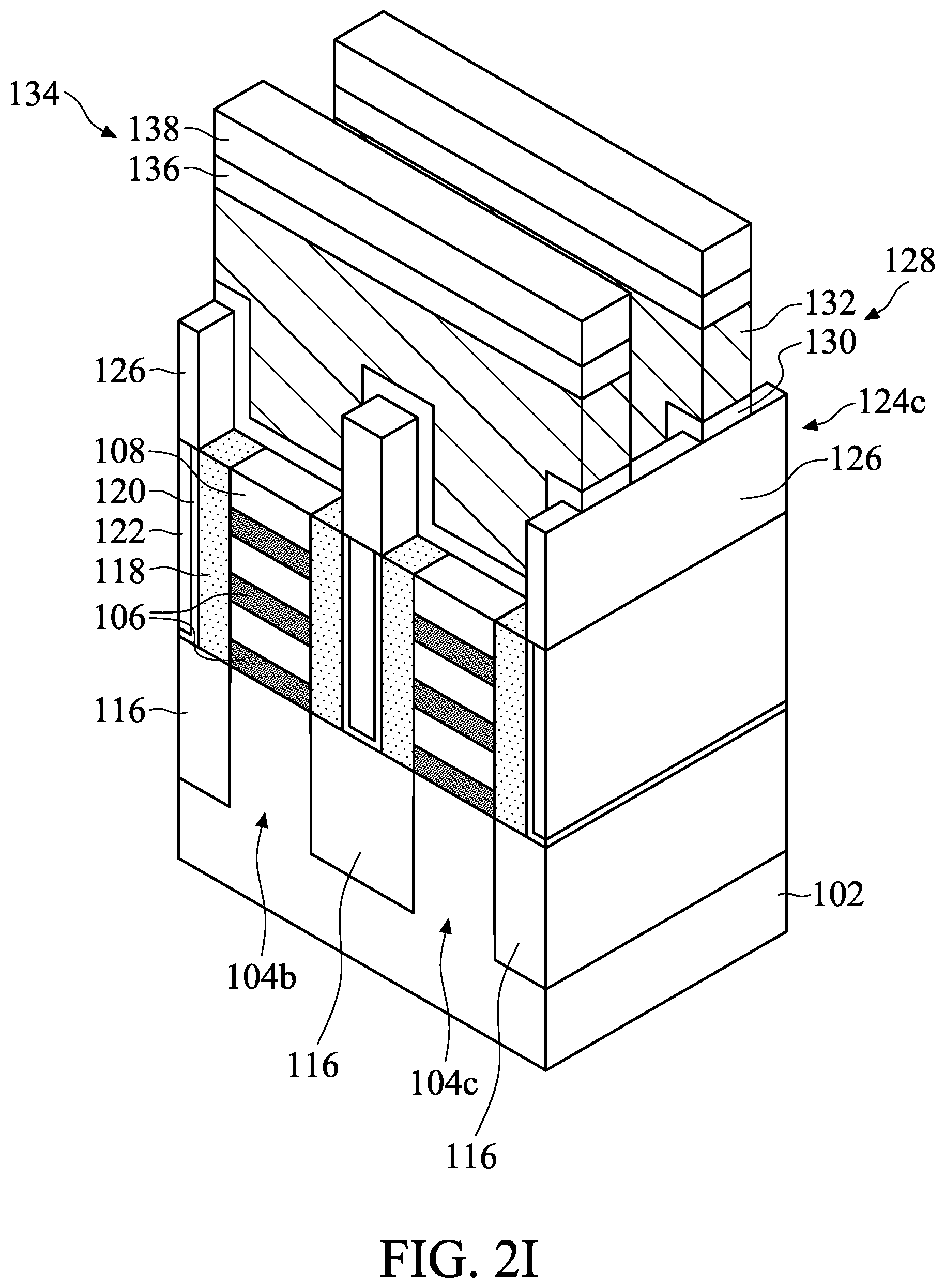 Patent US12107006 Figure 10 – Method for manufacturing semiconductor structure with dielectric feature