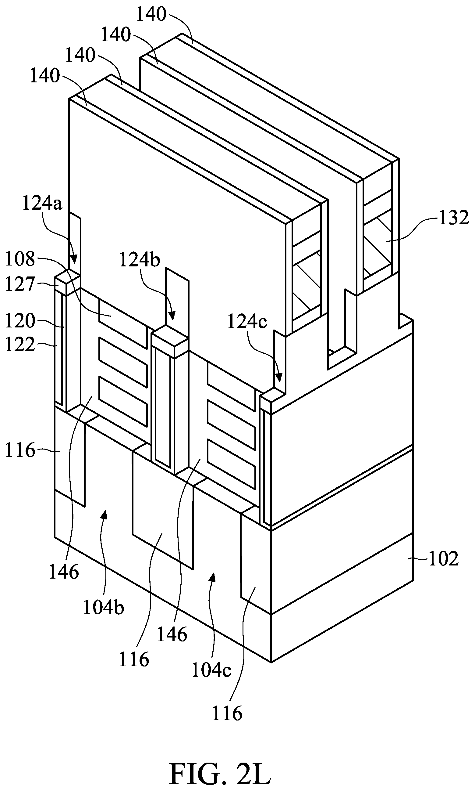 Patent US12107006 Figure 13 – Method for manufacturing semiconductor structure with dielectric feature