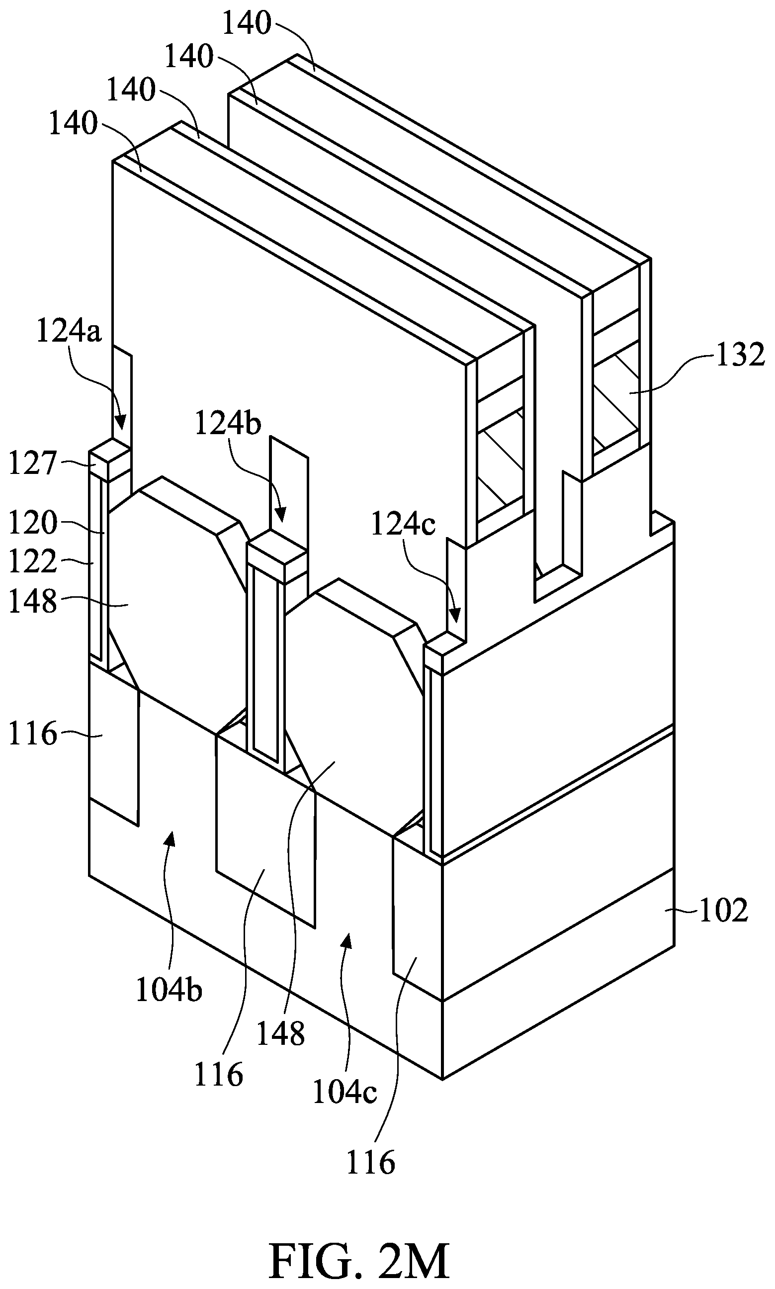 Patent US12107006 Figure 14 – Method for manufacturing semiconductor structure with dielectric feature