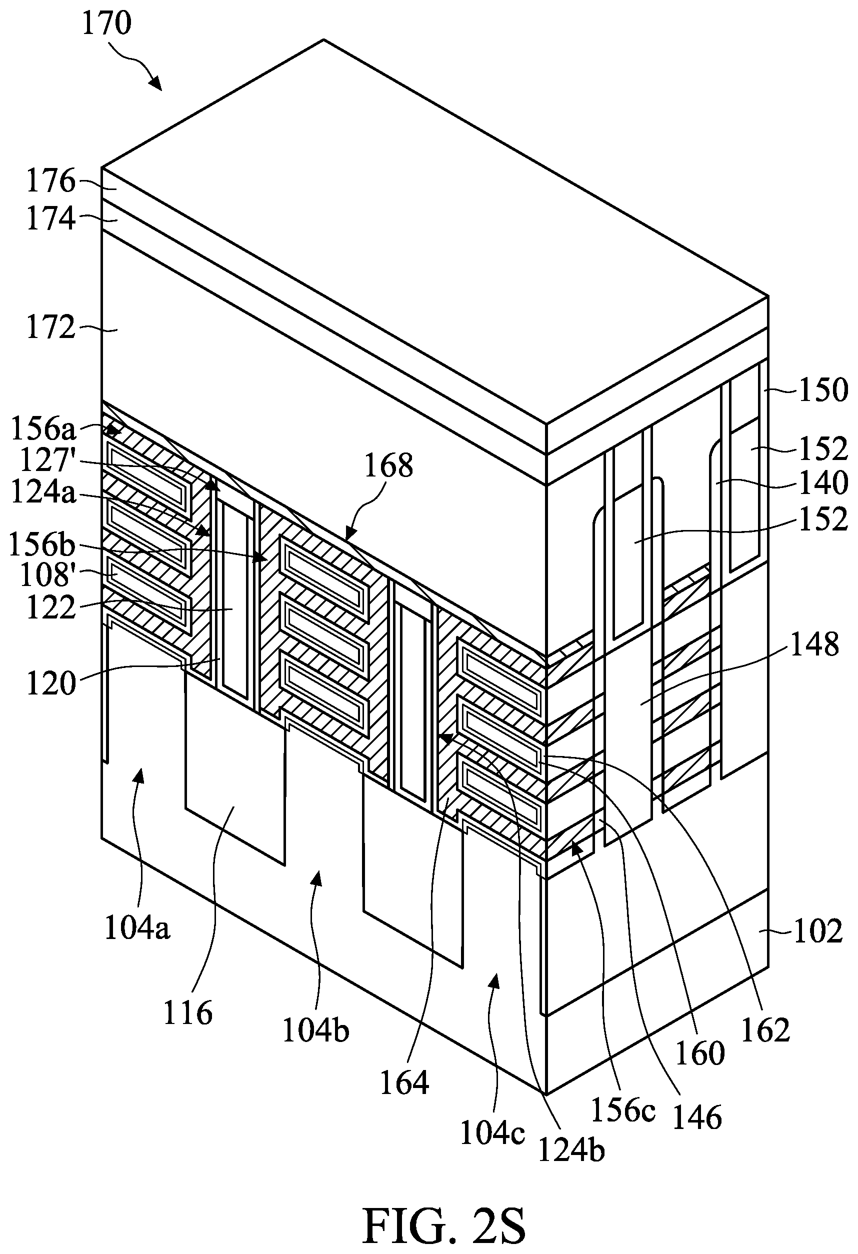 Patent US12107006 Figure 20 – Method for manufacturing semiconductor structure with dielectric feature