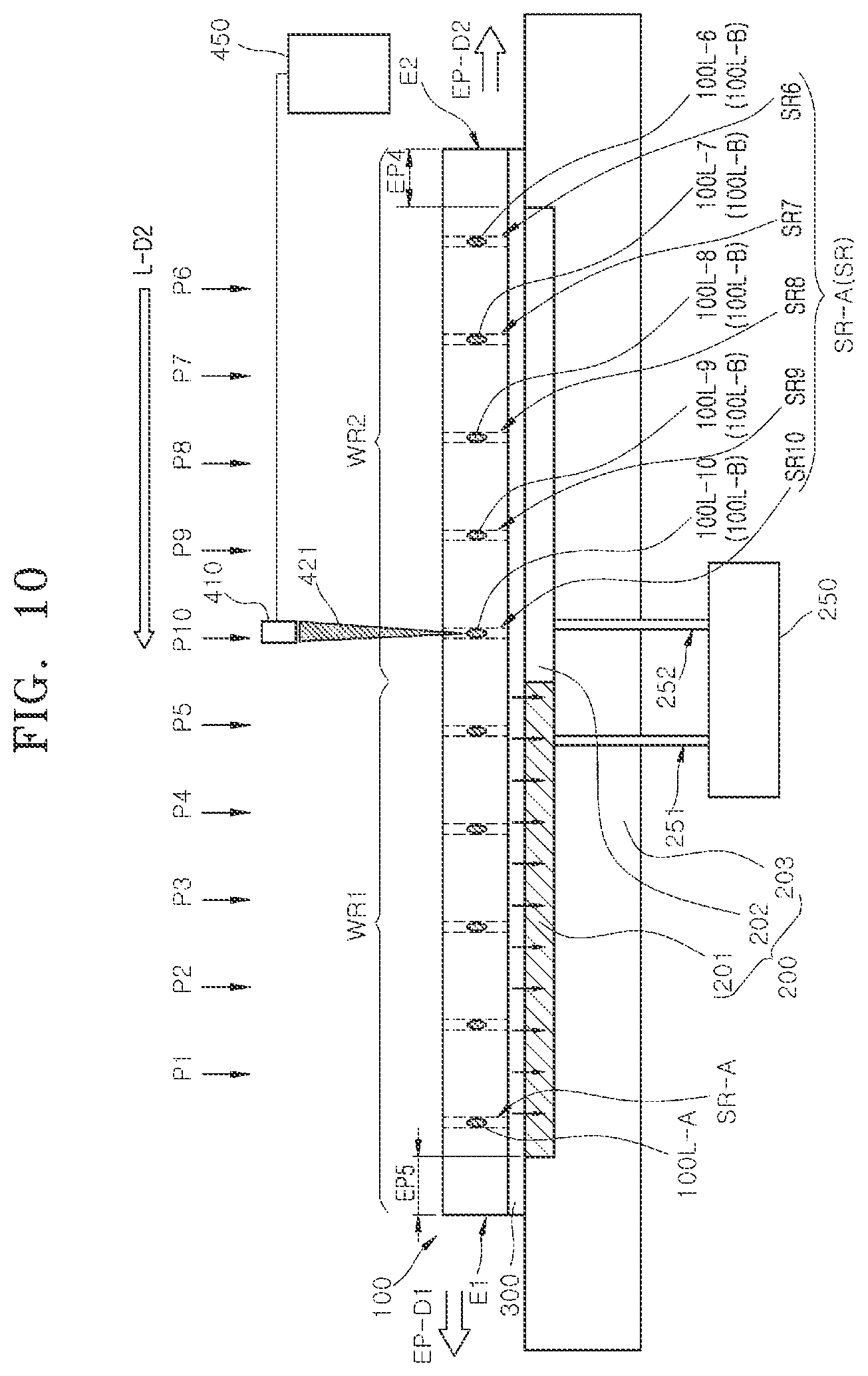Patent US12107009 Figure 10 – Method of dicing wafer forming modified layer in chucked wafer