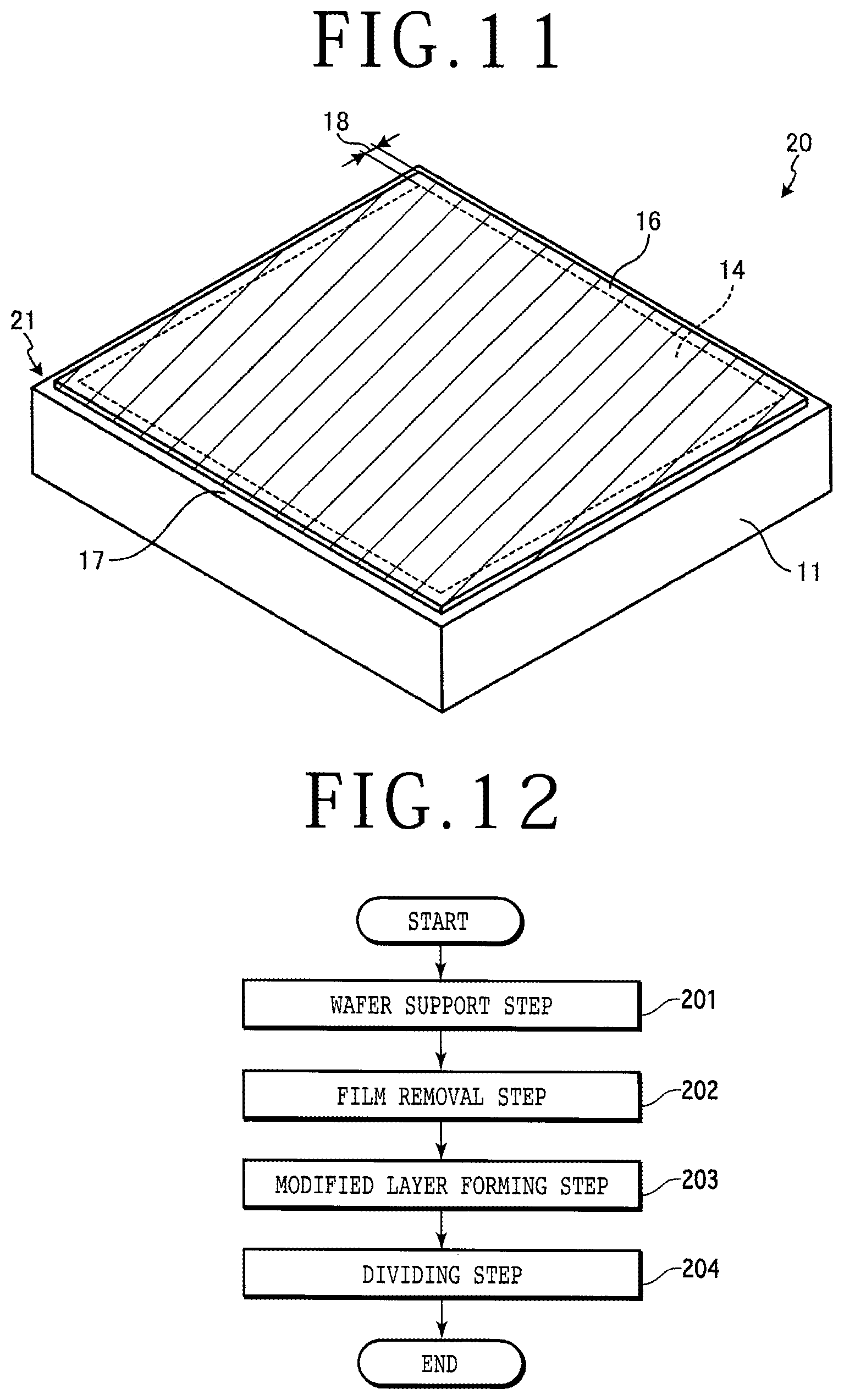 Patent US12107010 Figure 6 – Manufacturing method of device chip