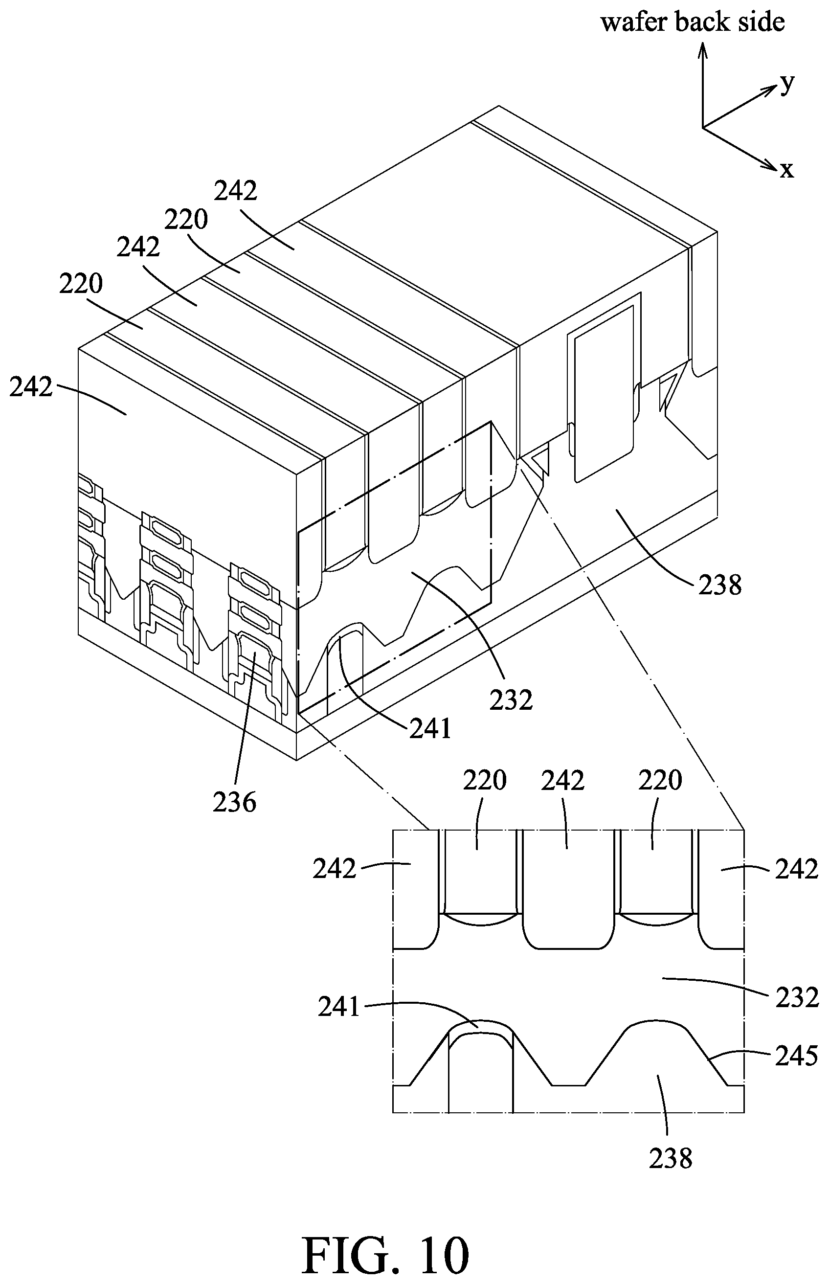 Patent US12107011 Figure 10 – Method for fabricating a semiconductor device