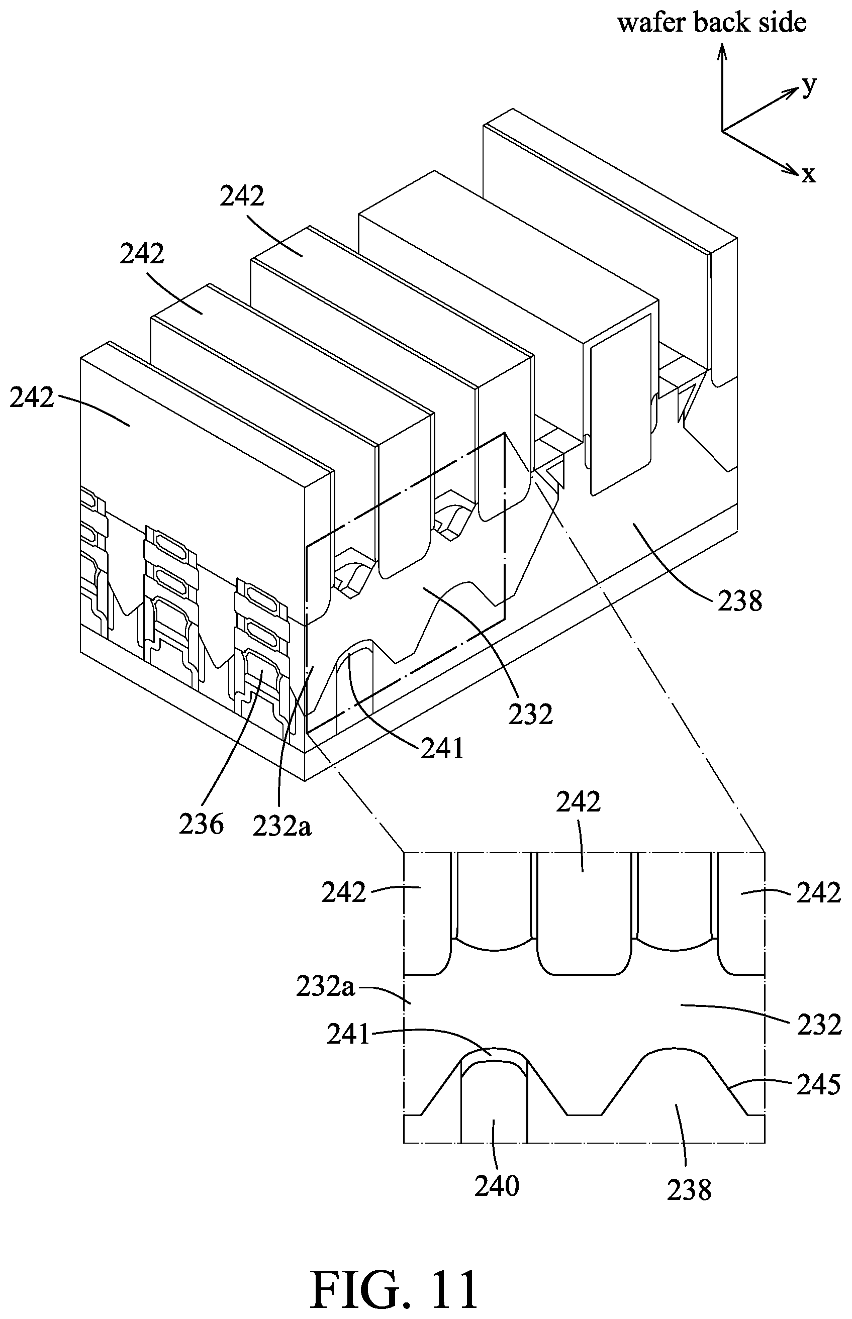 Patent US12107011 Figure 11 – Method for fabricating a semiconductor device