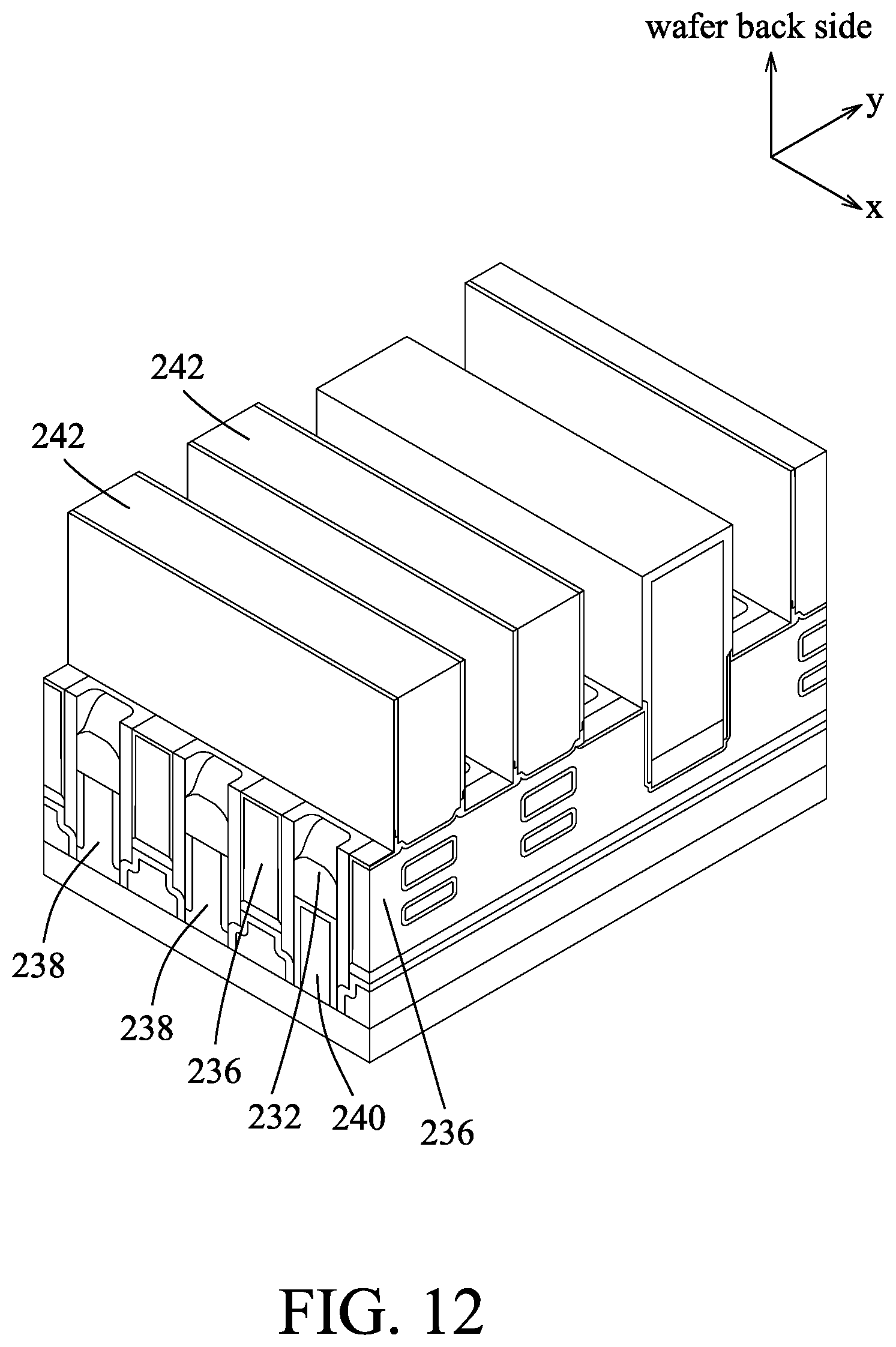 Patent US12107011 Figure 12 – Method for fabricating a semiconductor device