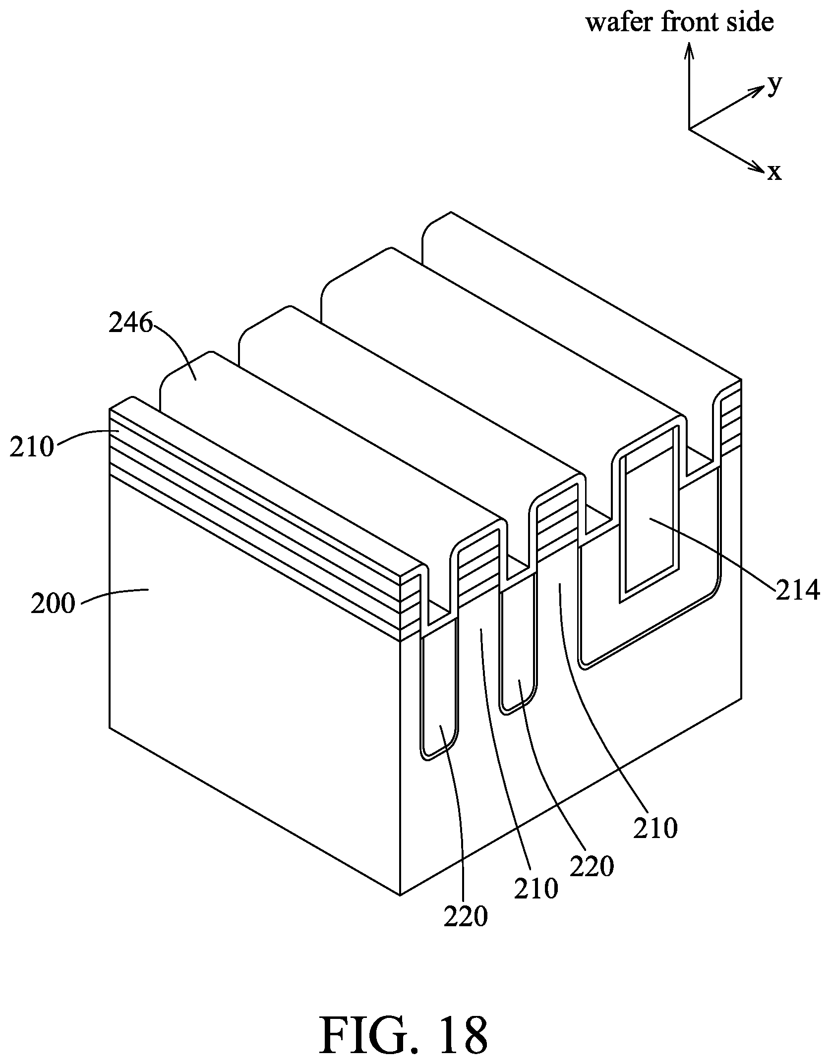 Patent US12107011 Figure 18 – Method for fabricating a semiconductor device