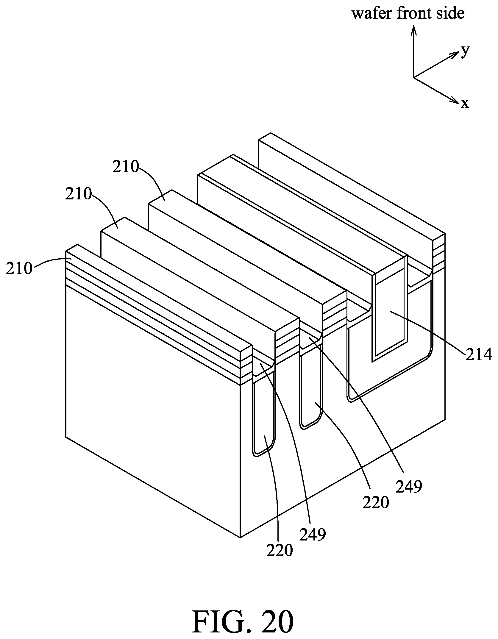 Patent US12107011 Figure 20 – Method for fabricating a semiconductor device