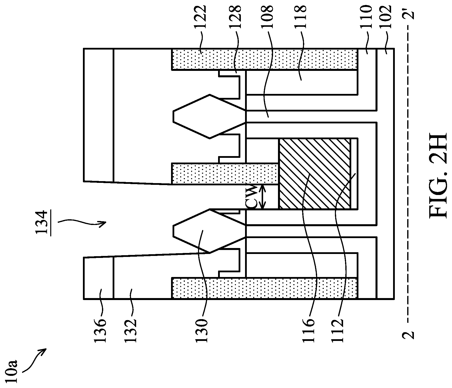 Patent US12107012 Figure 20 – Method for forming fin field effect transistor device structure