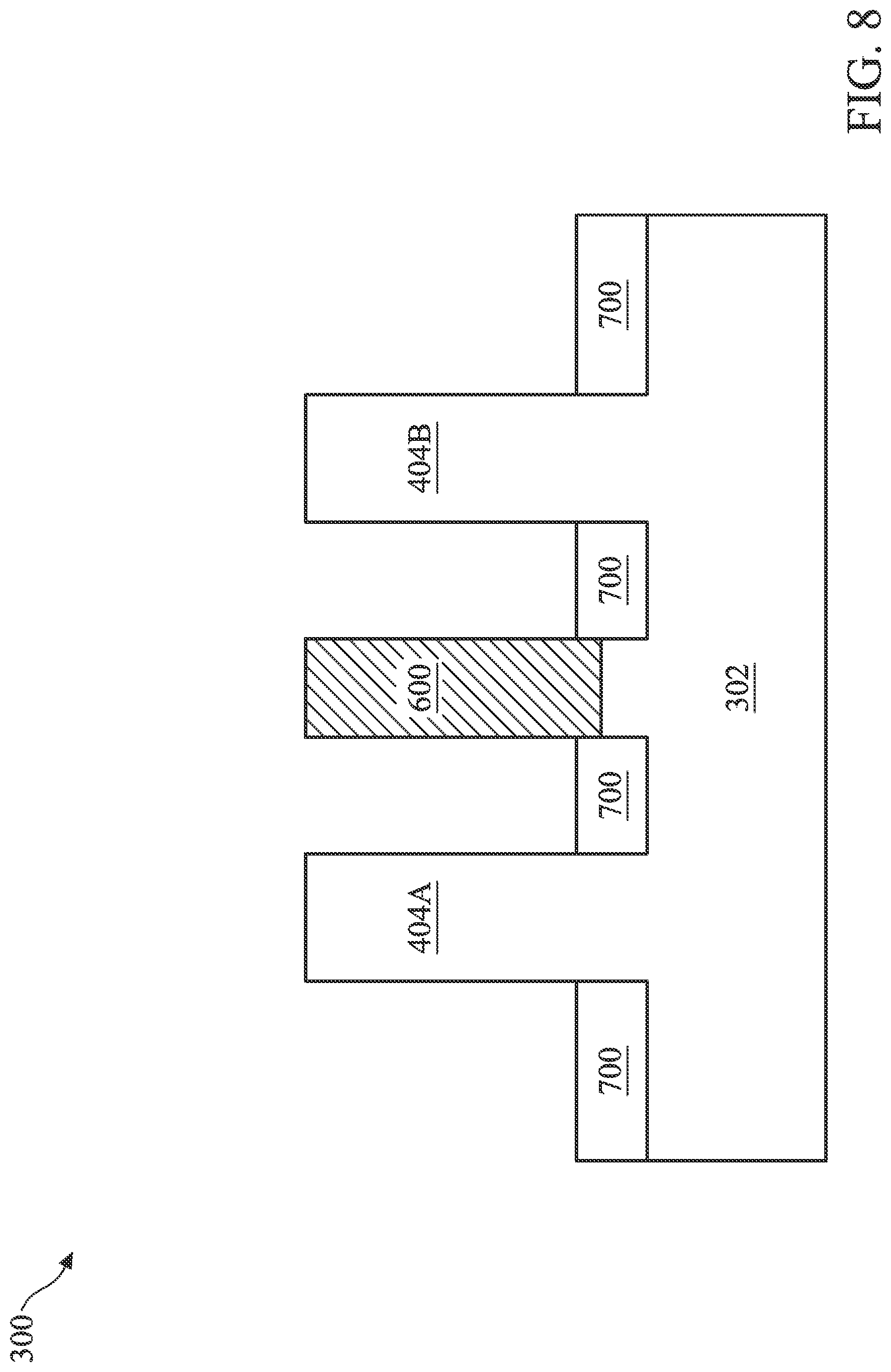 Patent US12107013 Figure 8 – Semiconductor devices and methods of manufacturing thereof