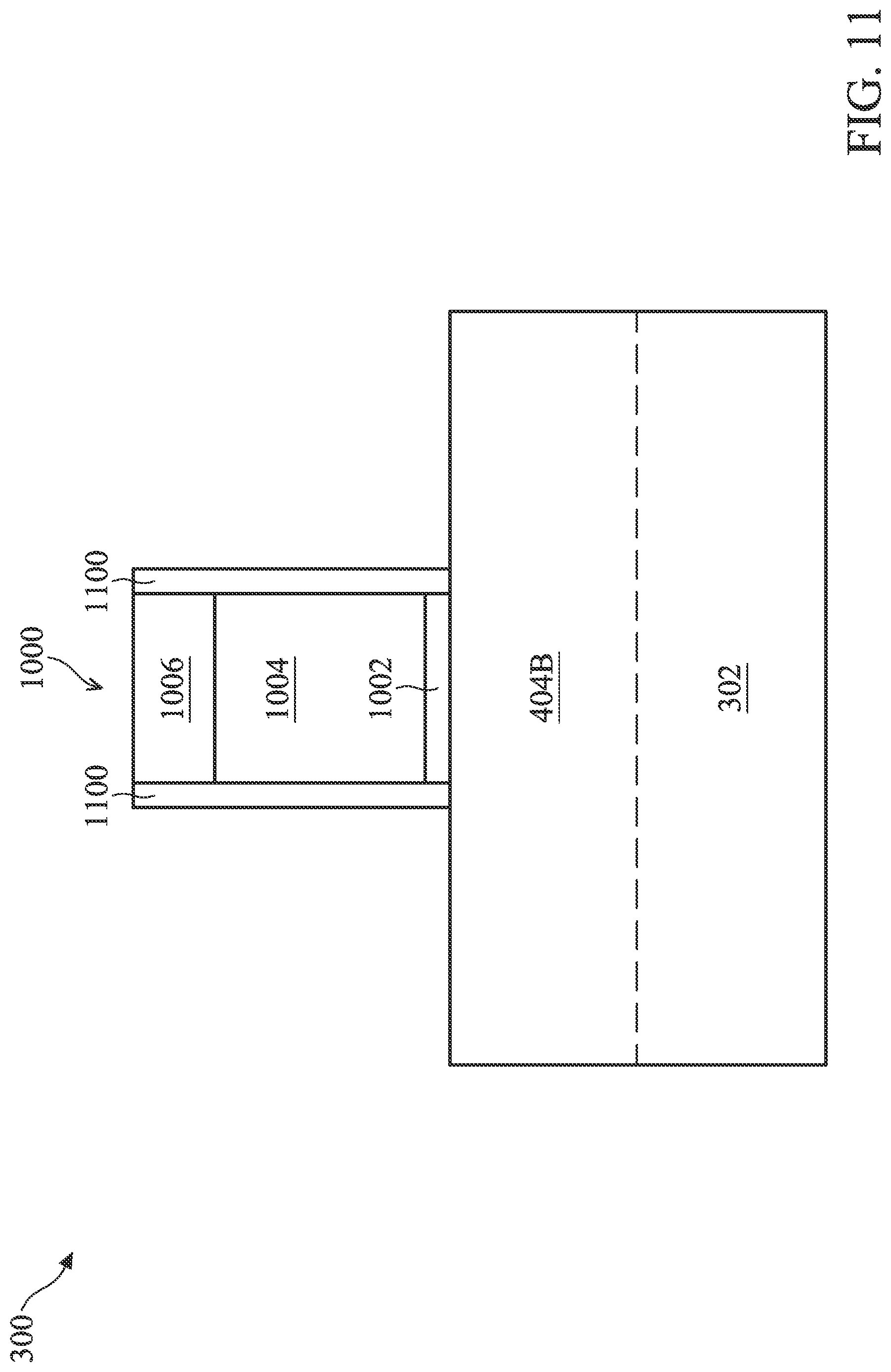 Patent US12107013 Figure 11 – Semiconductor devices and methods of manufacturing thereof