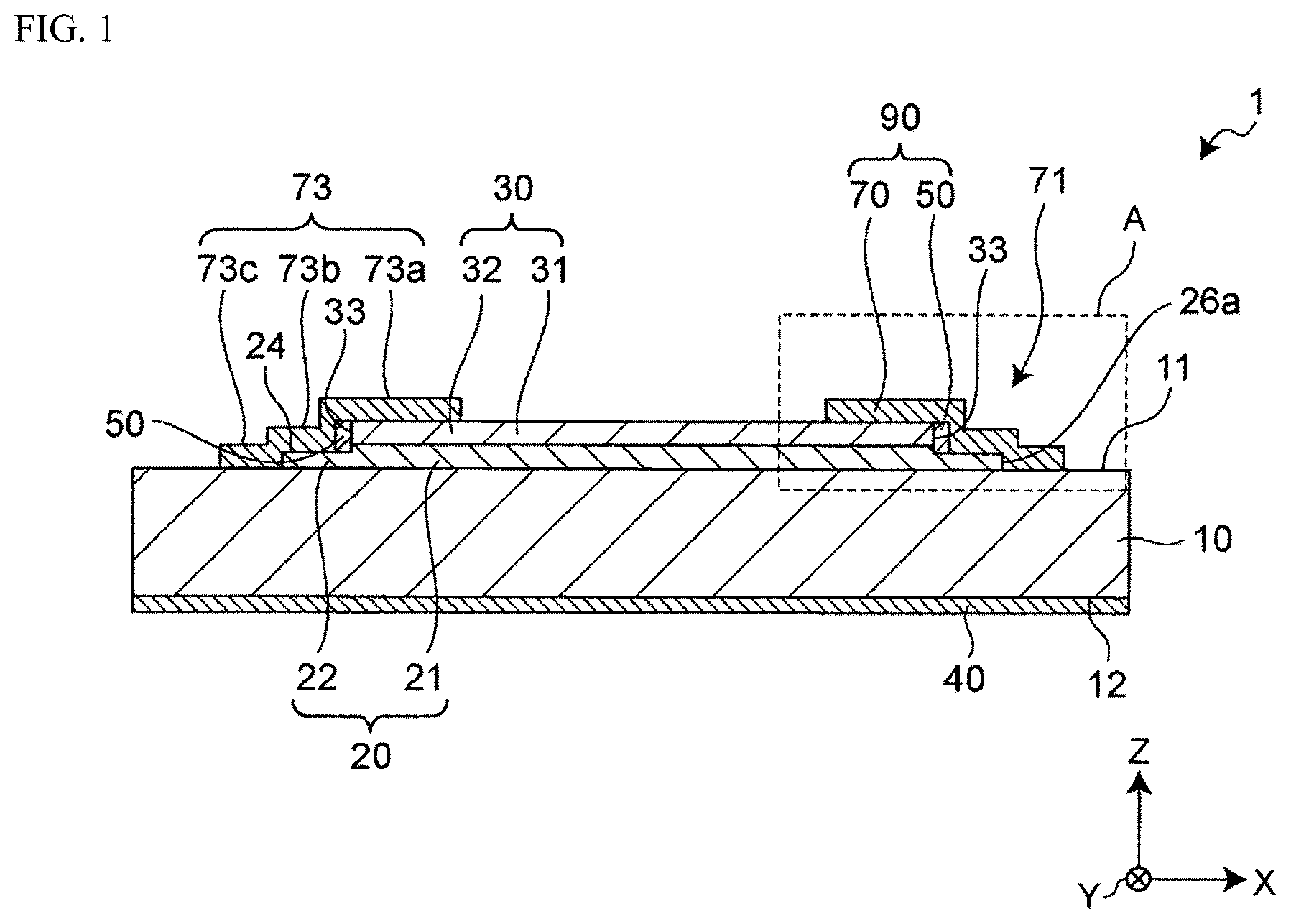 Patent US12107025 — Semiconductor device — Figure 1