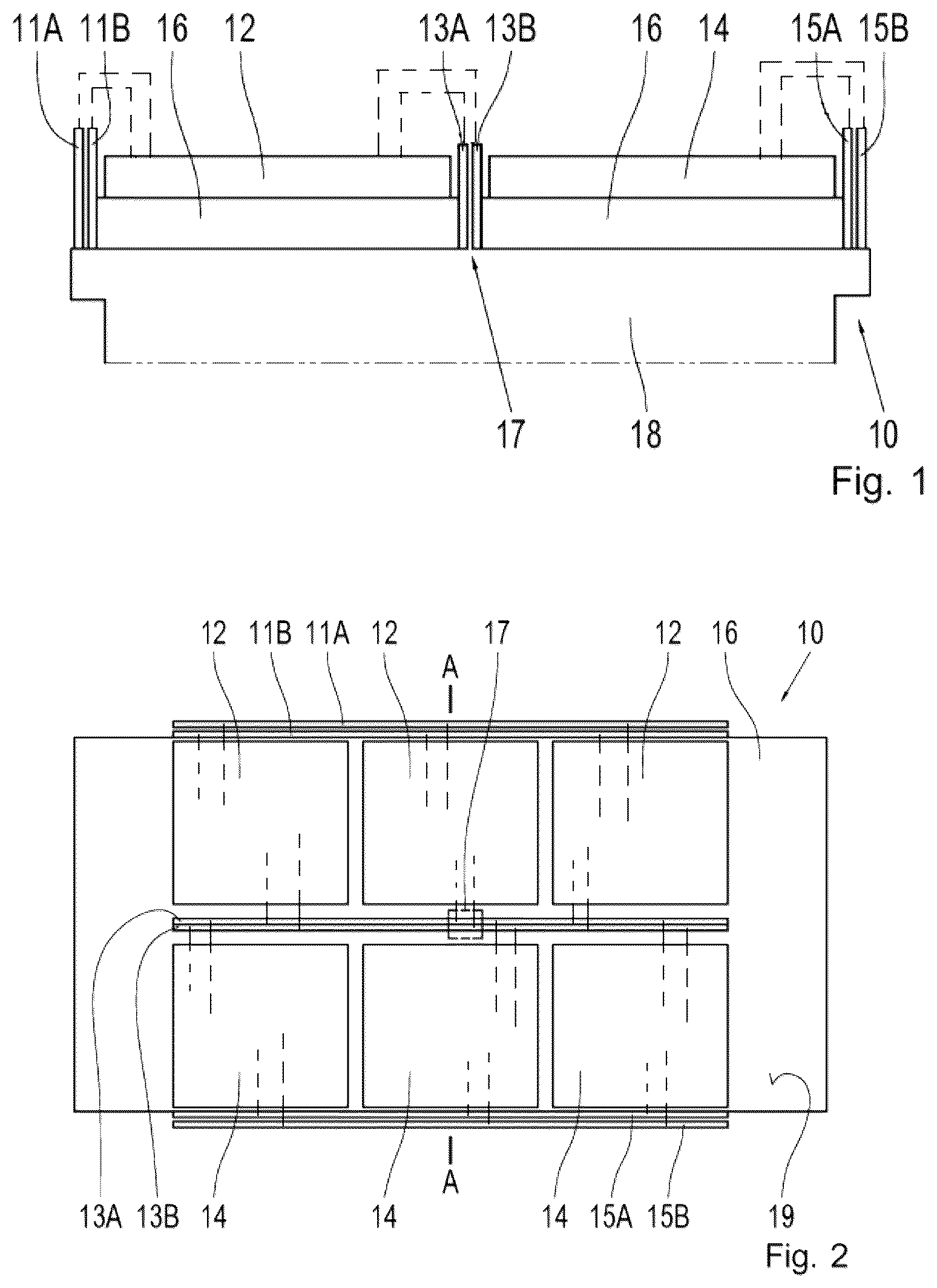 Patent US12107027 Figure 1 – Power module for operating an electric vehicle drive with improved temperature determination of the power semiconductors