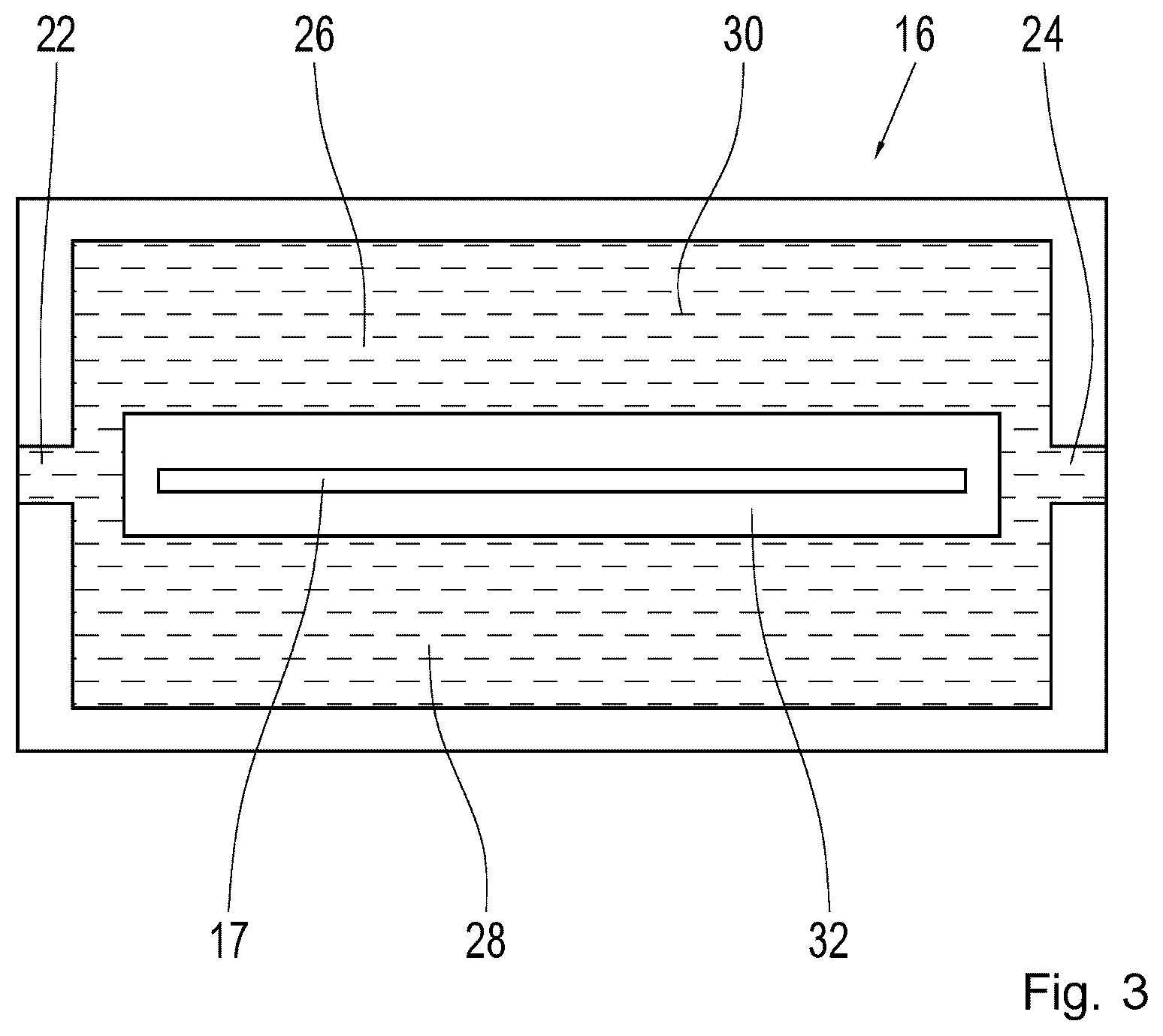 Patent US12107027 Figure 2 – Power module for operating an electric vehicle drive with improved temperature determination of the power semiconductors