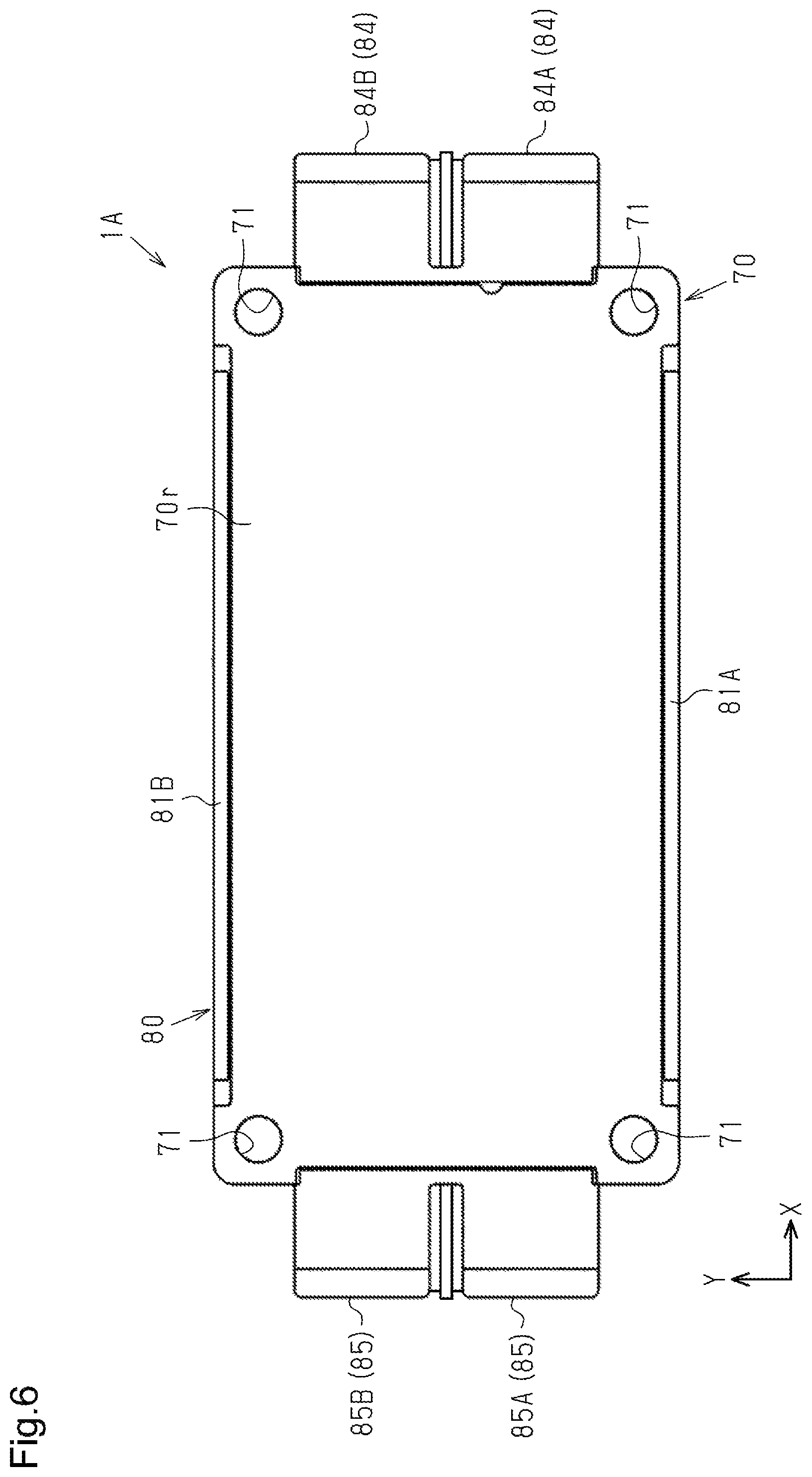 Patent US12107029 Figure 6 – Power module with graphite plate