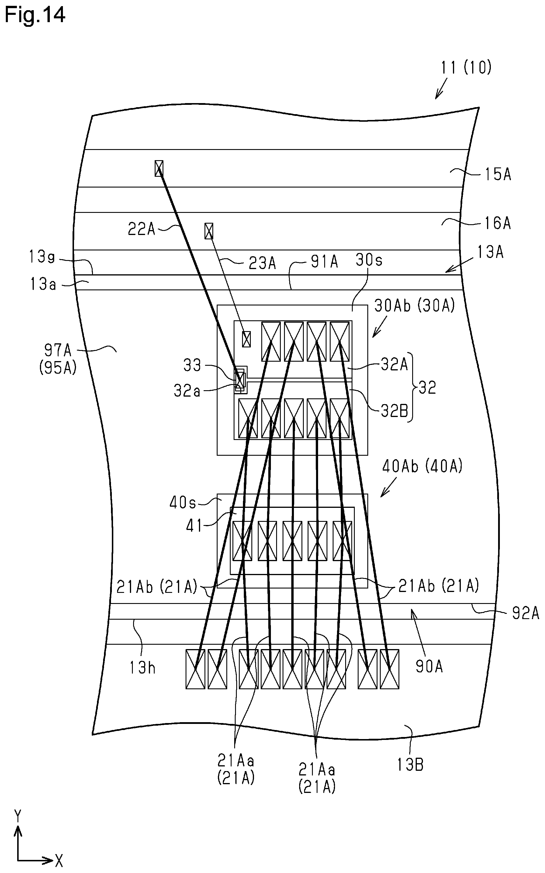 Patent US12107029 Figure 14 – Power module with graphite plate