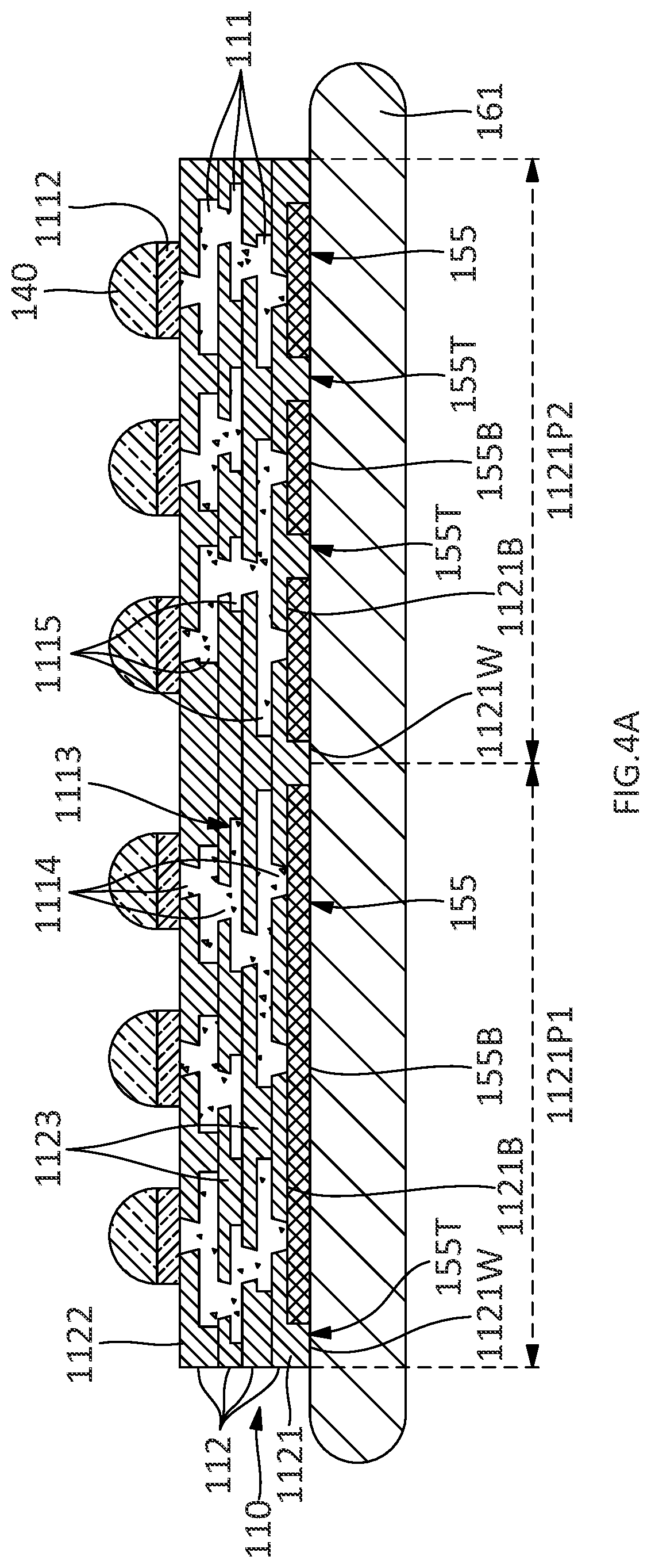 Patent US12107037 Figure 13 – Semiconductor devices and methods of manufacturing electronic devices