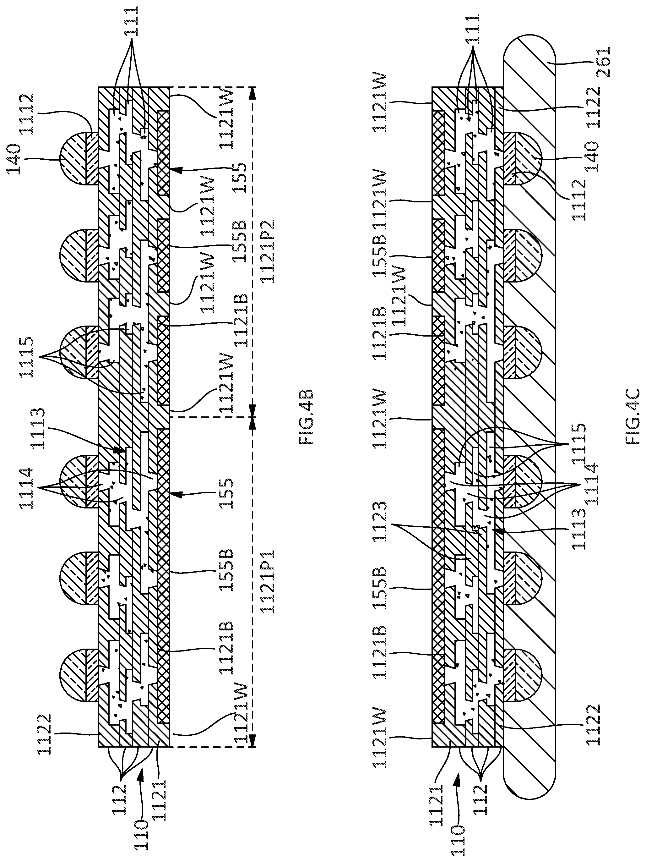 Patent US12107037 Figure 14 – Semiconductor devices and methods of manufacturing electronic devices