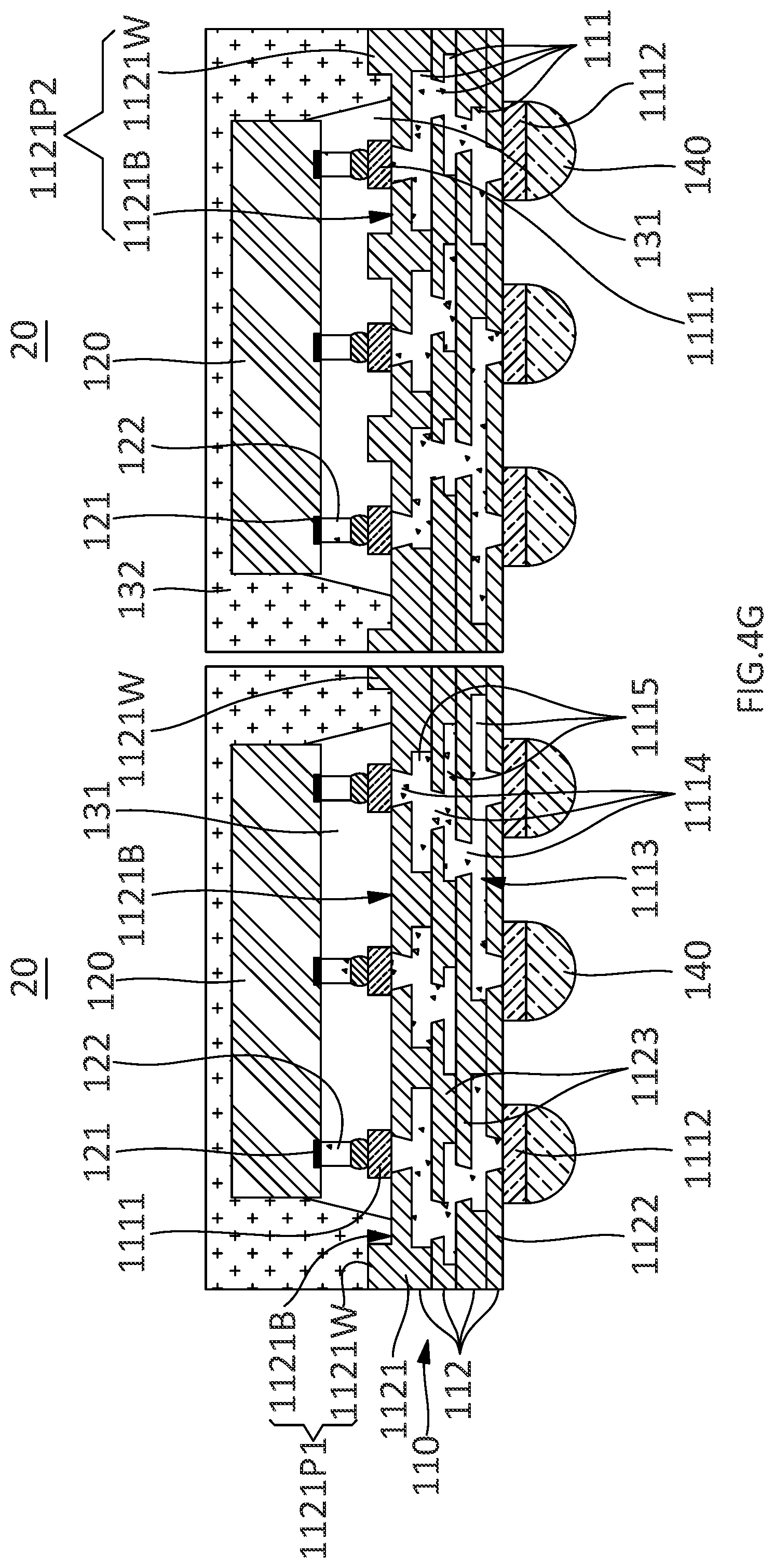 Patent US12107037 Figure 17 – Semiconductor devices and methods of manufacturing electronic devices