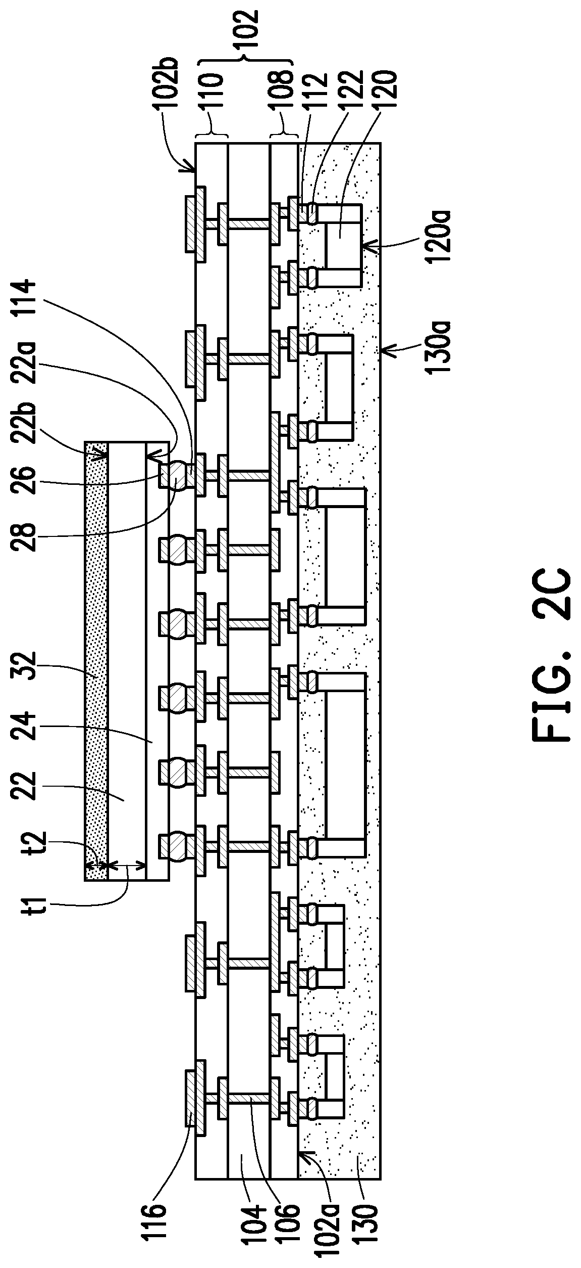 Patent US12107038 Figure 5 – Semiconductor packages