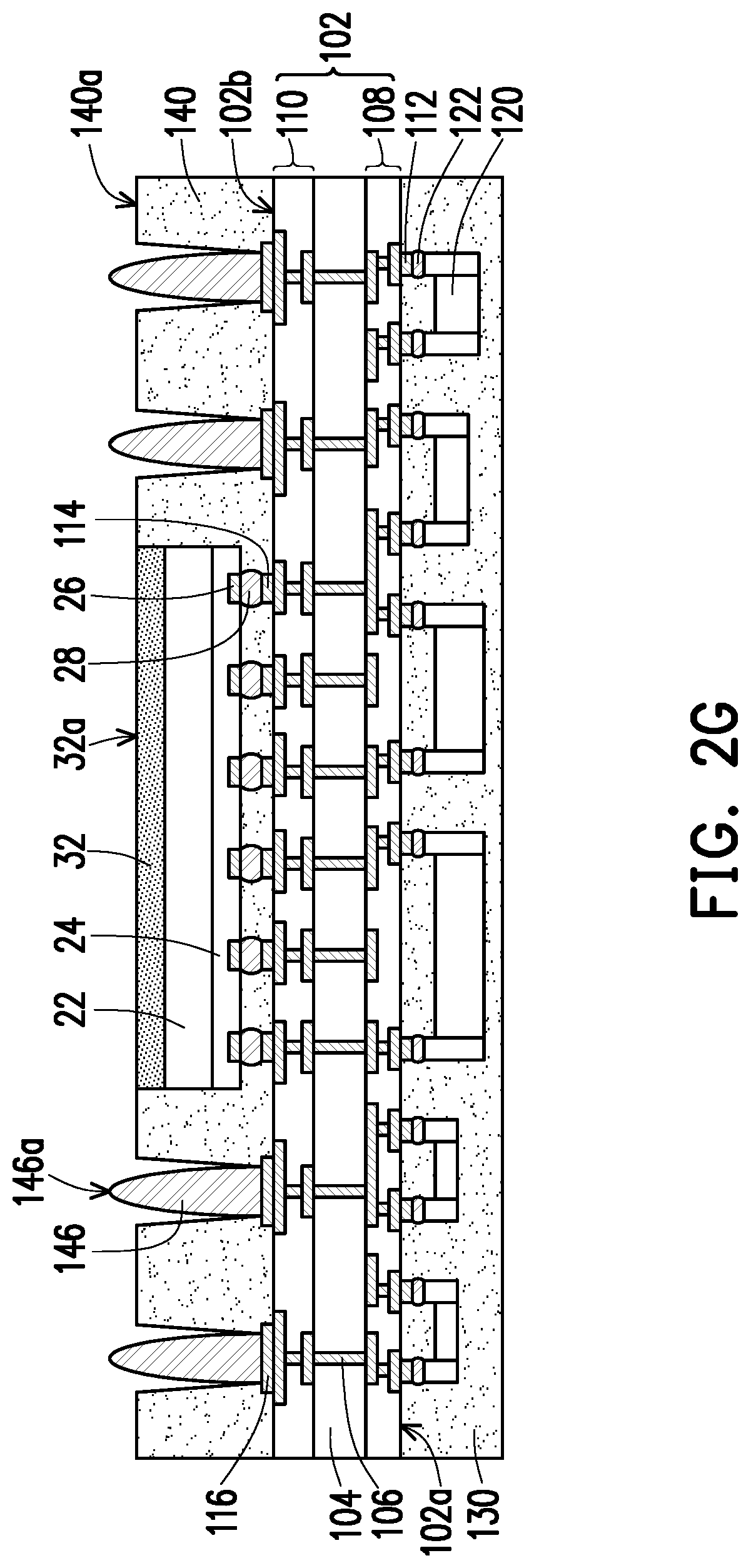 Patent US12107038 Figure 9 – Semiconductor packages