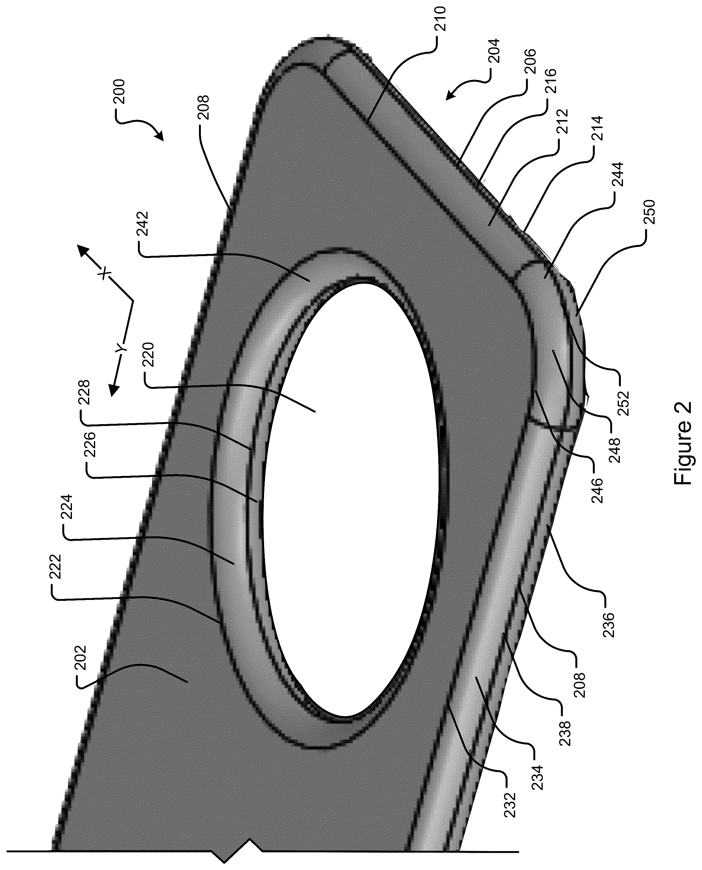 Patent US12107039 Figure 2 – Power component configured for improving partial discharge performance and system and process of implementing the same