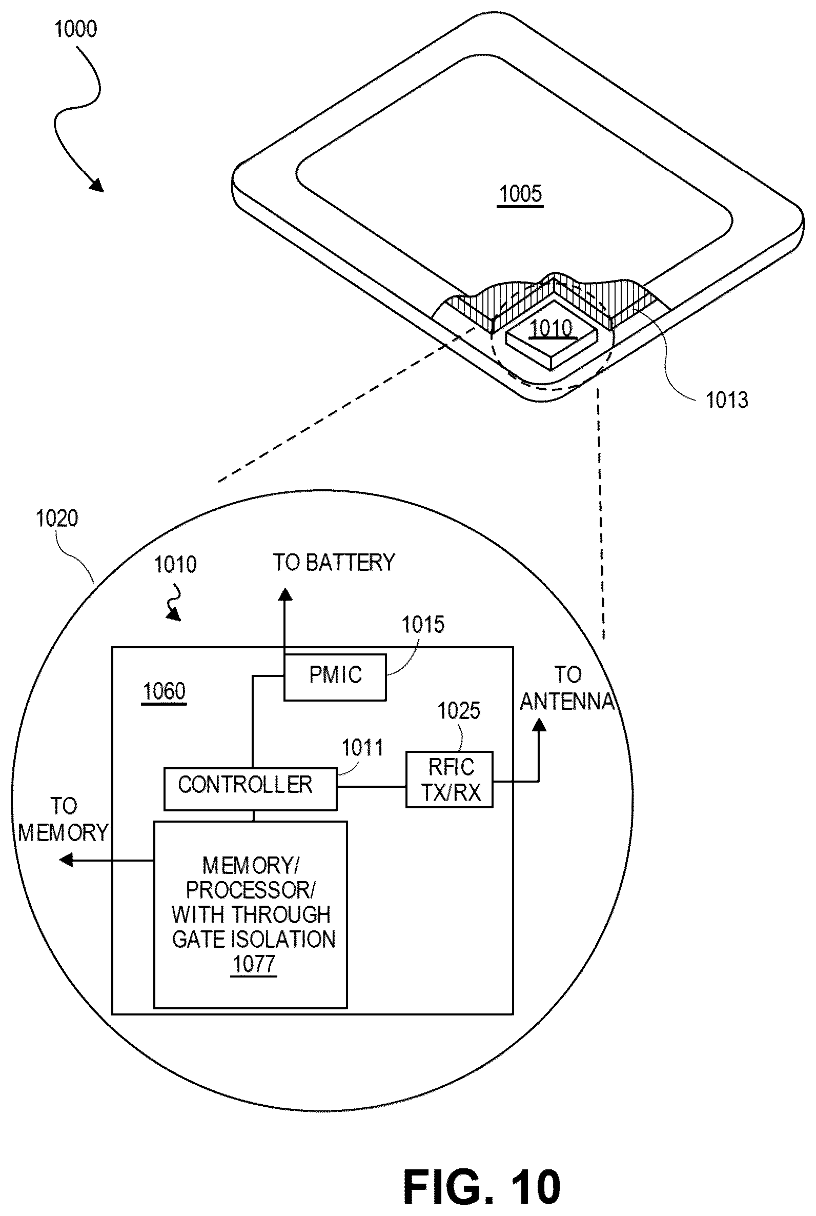 Patent US12107040 Figure 12 – Metal insulator metal (MIM) capacitor