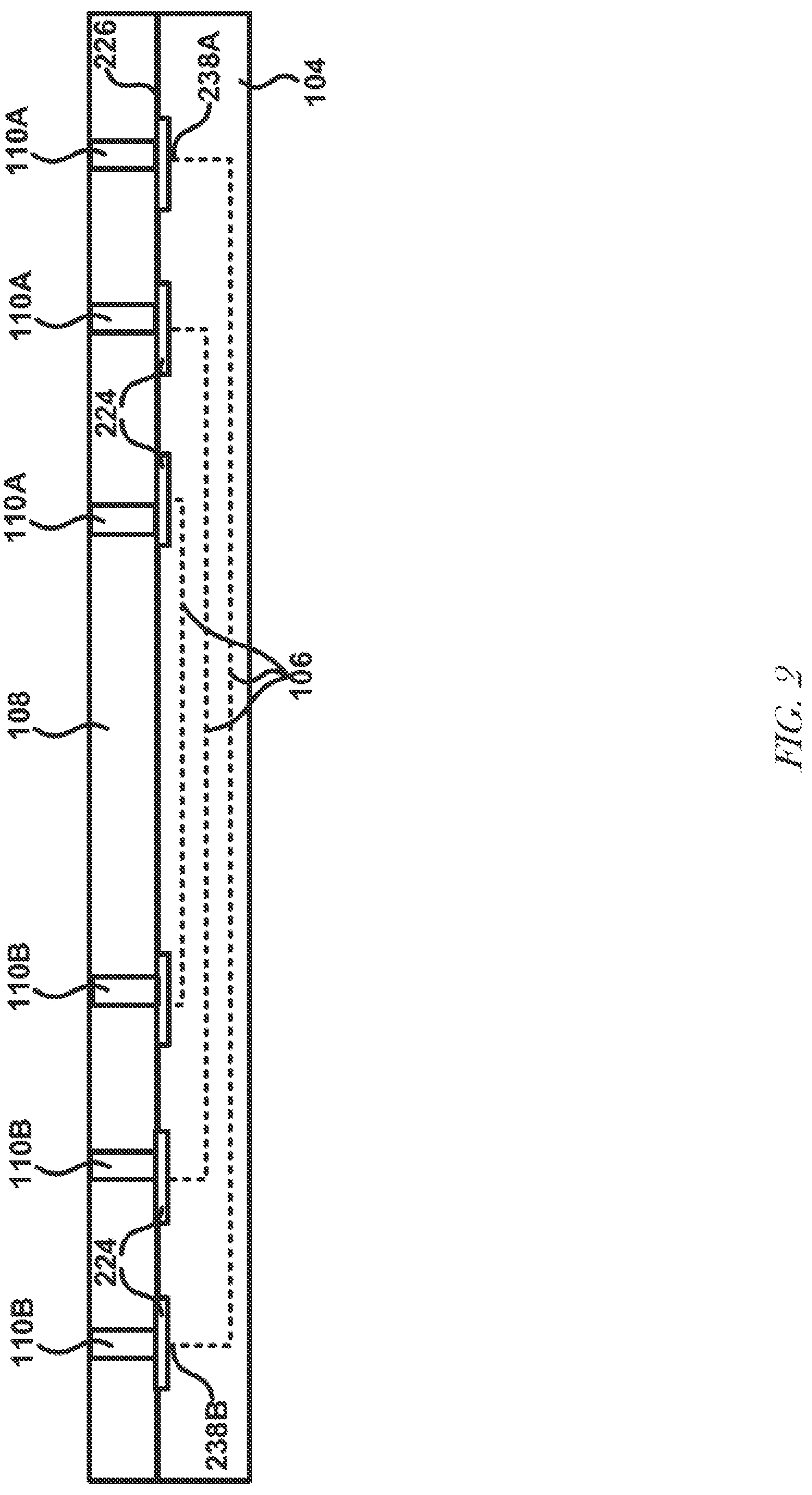 Patent US12107042 Figure 2 – Localized high density substrate routing