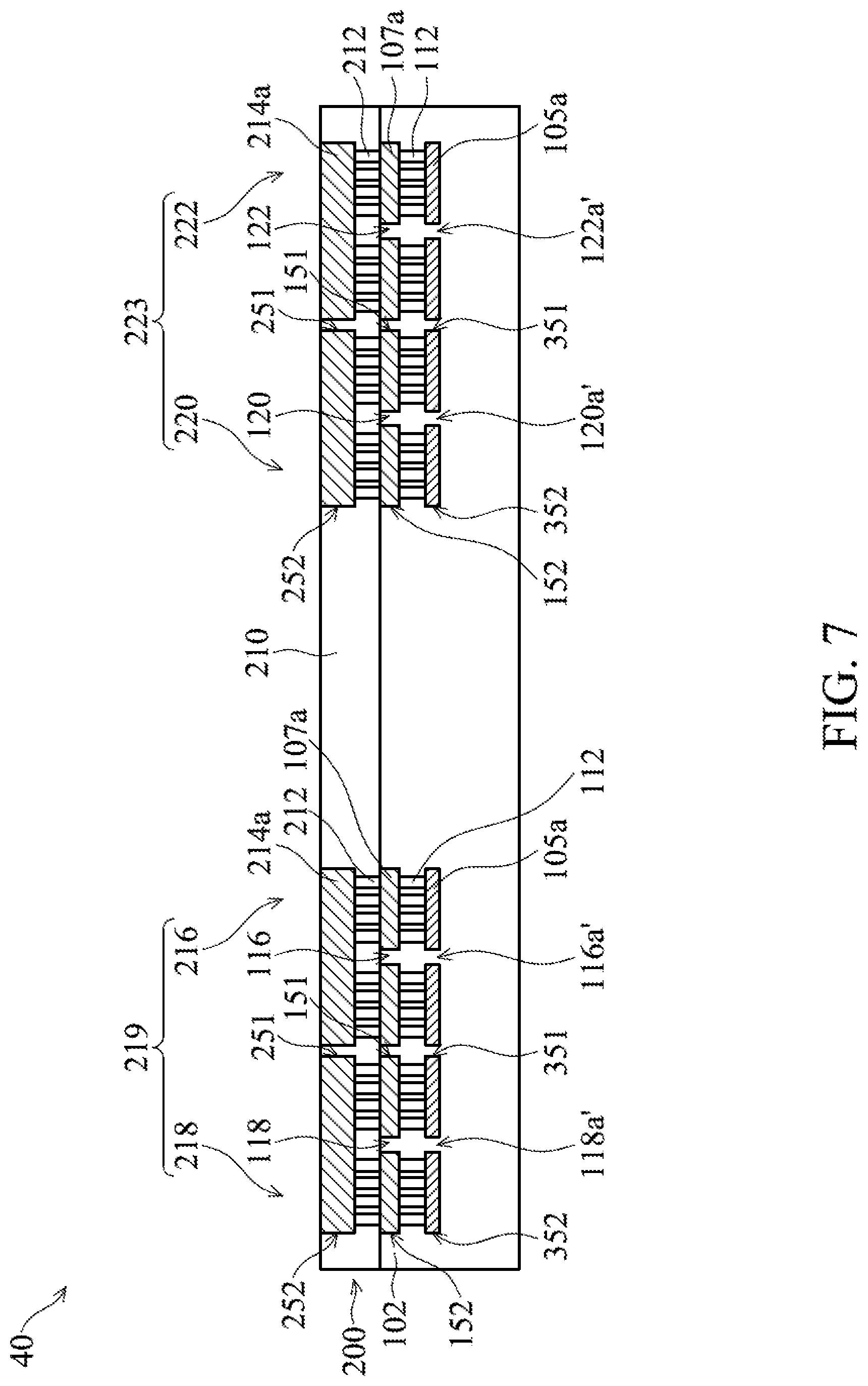 Patent US12107043 Figure 8 – Multilayer-type on-chip inductor structure