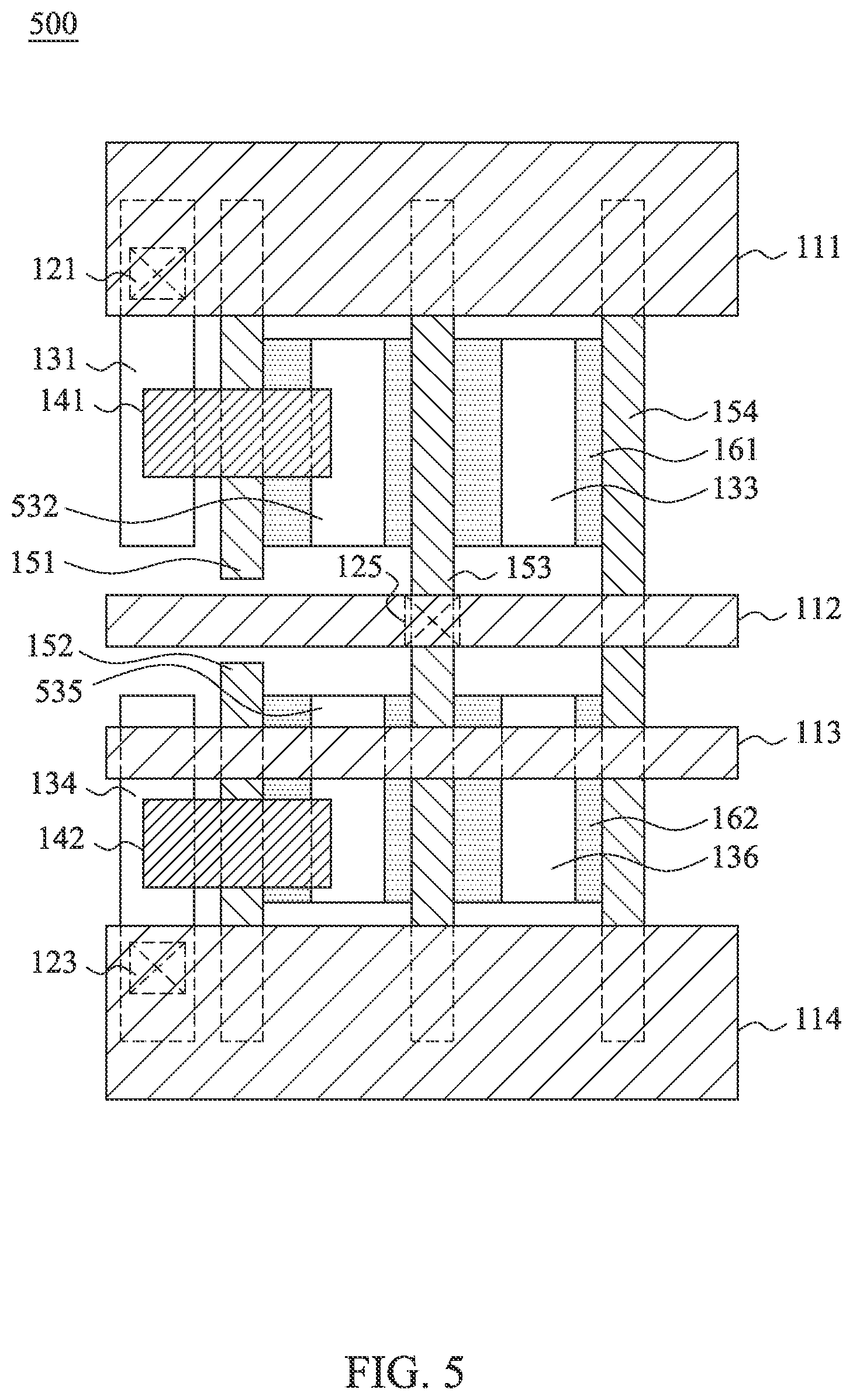 Patent US12107045 Figure 4 – Middle-end-of-line strap for standard cell