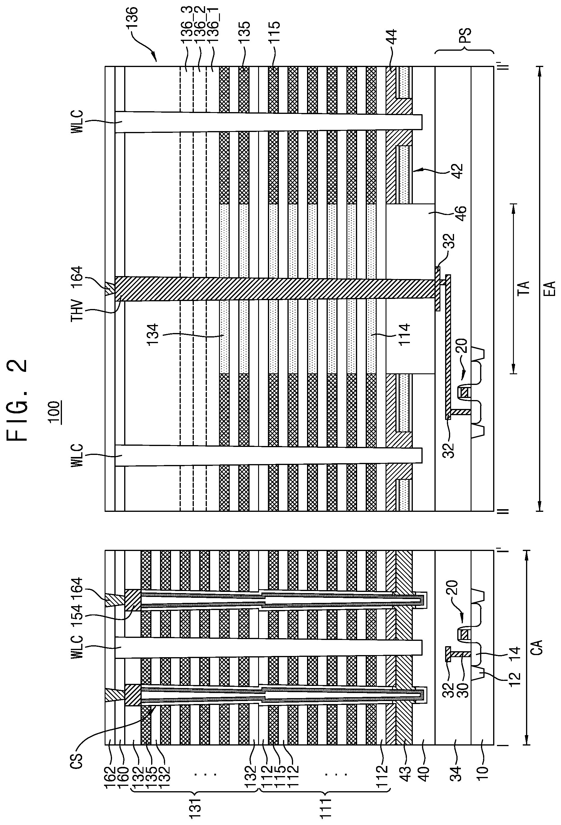 Patent US12107049 Figure 2 – Semiconductor device having doped interlayer insulating layer