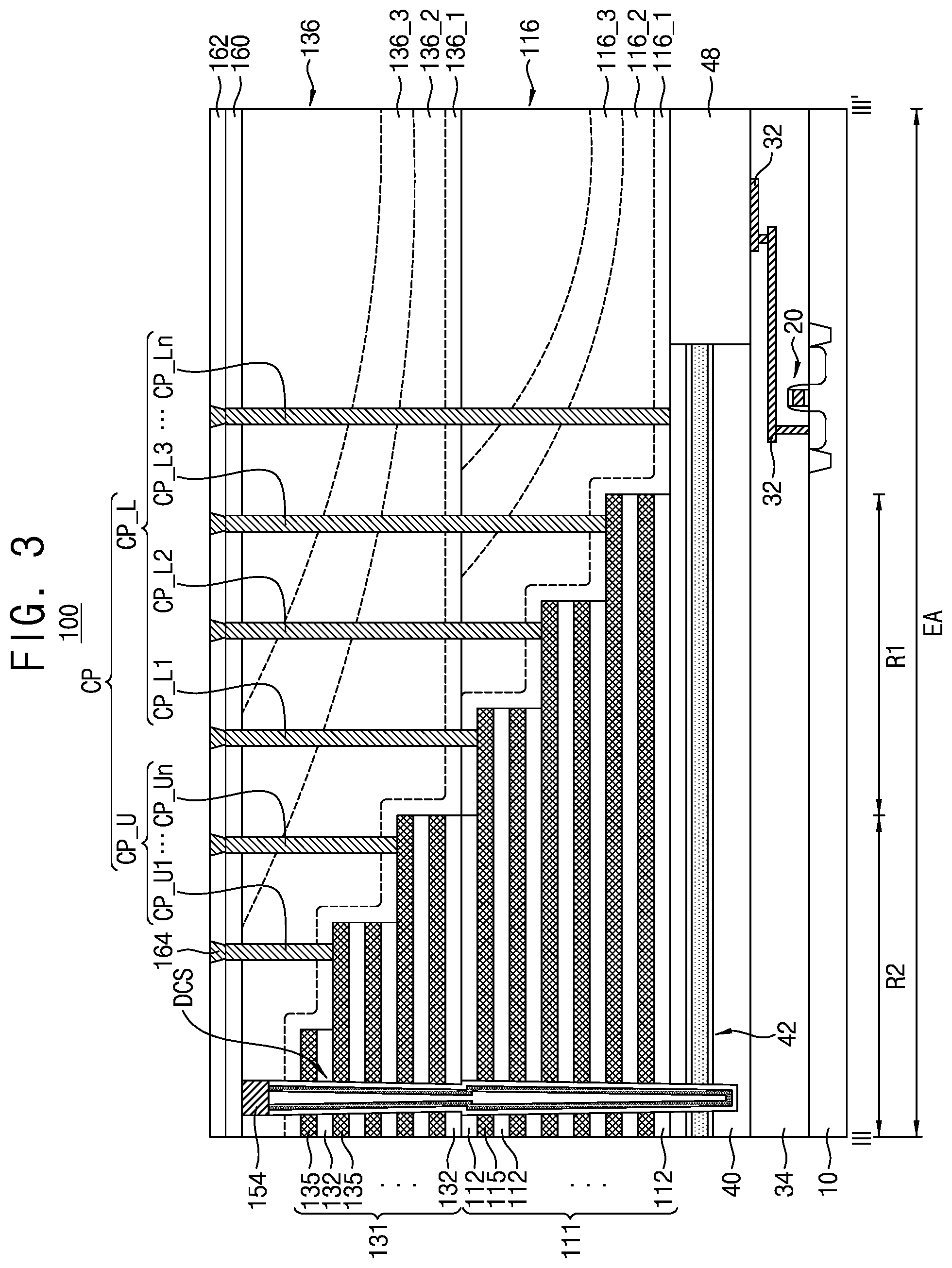 Patent US12107049 Figure 3 – Semiconductor device having doped interlayer insulating layer