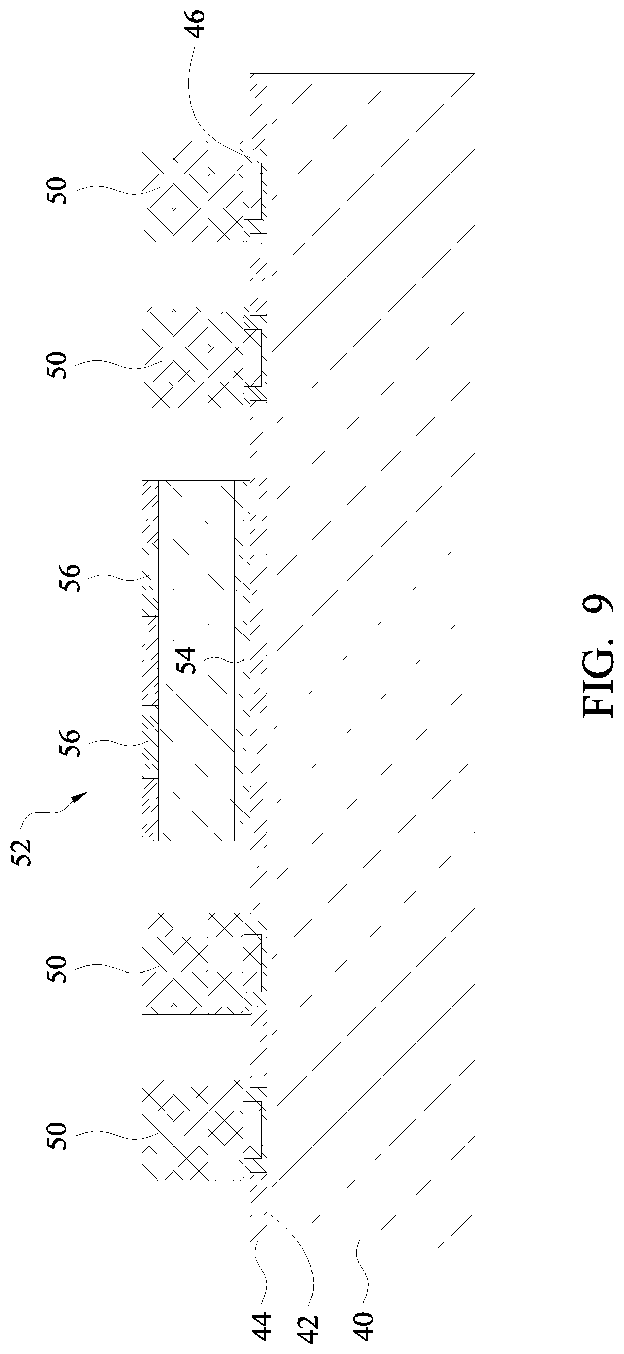 Patent US12107051 Figure 7 – Method of forming semiconductor packages having through package vias