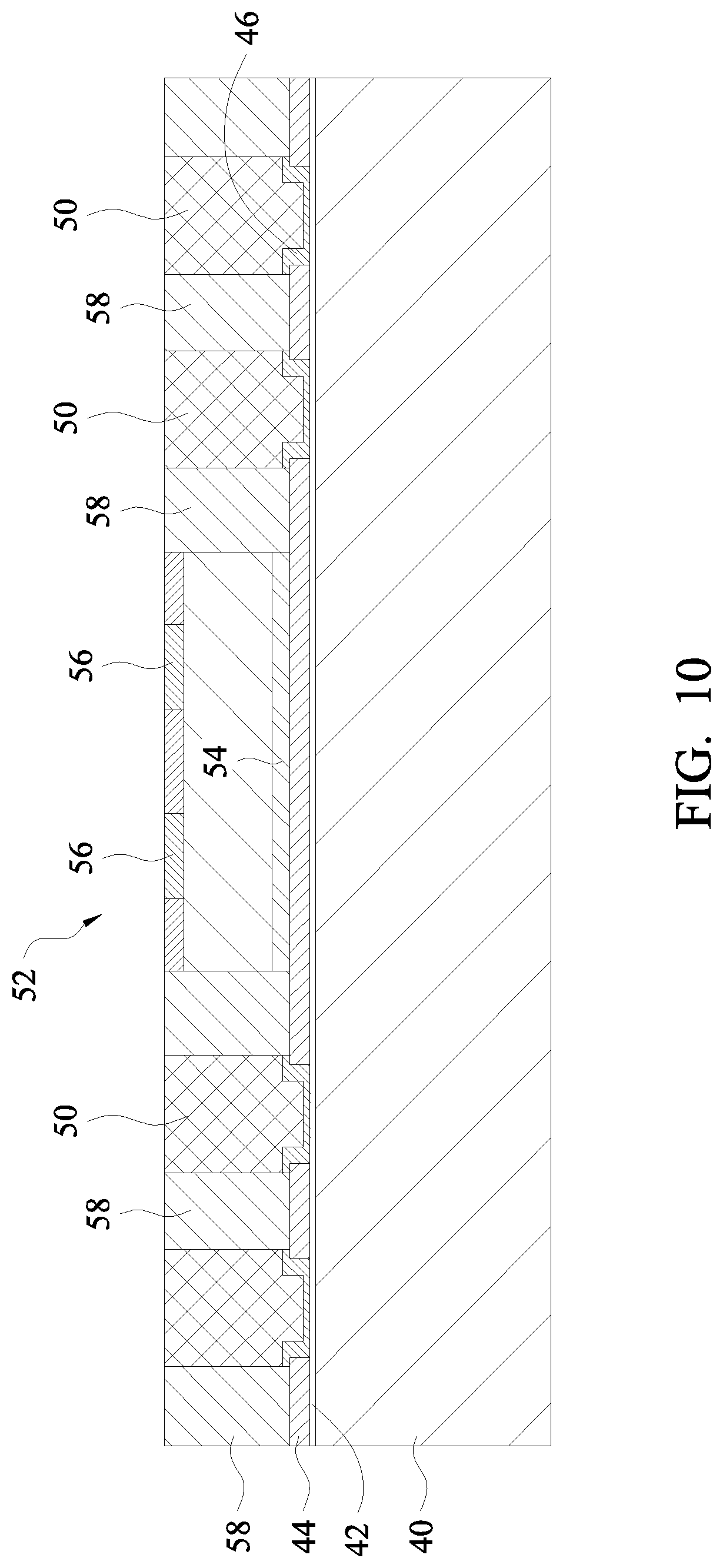 Patent US12107051 Figure 8 – Method of forming semiconductor packages having through package vias