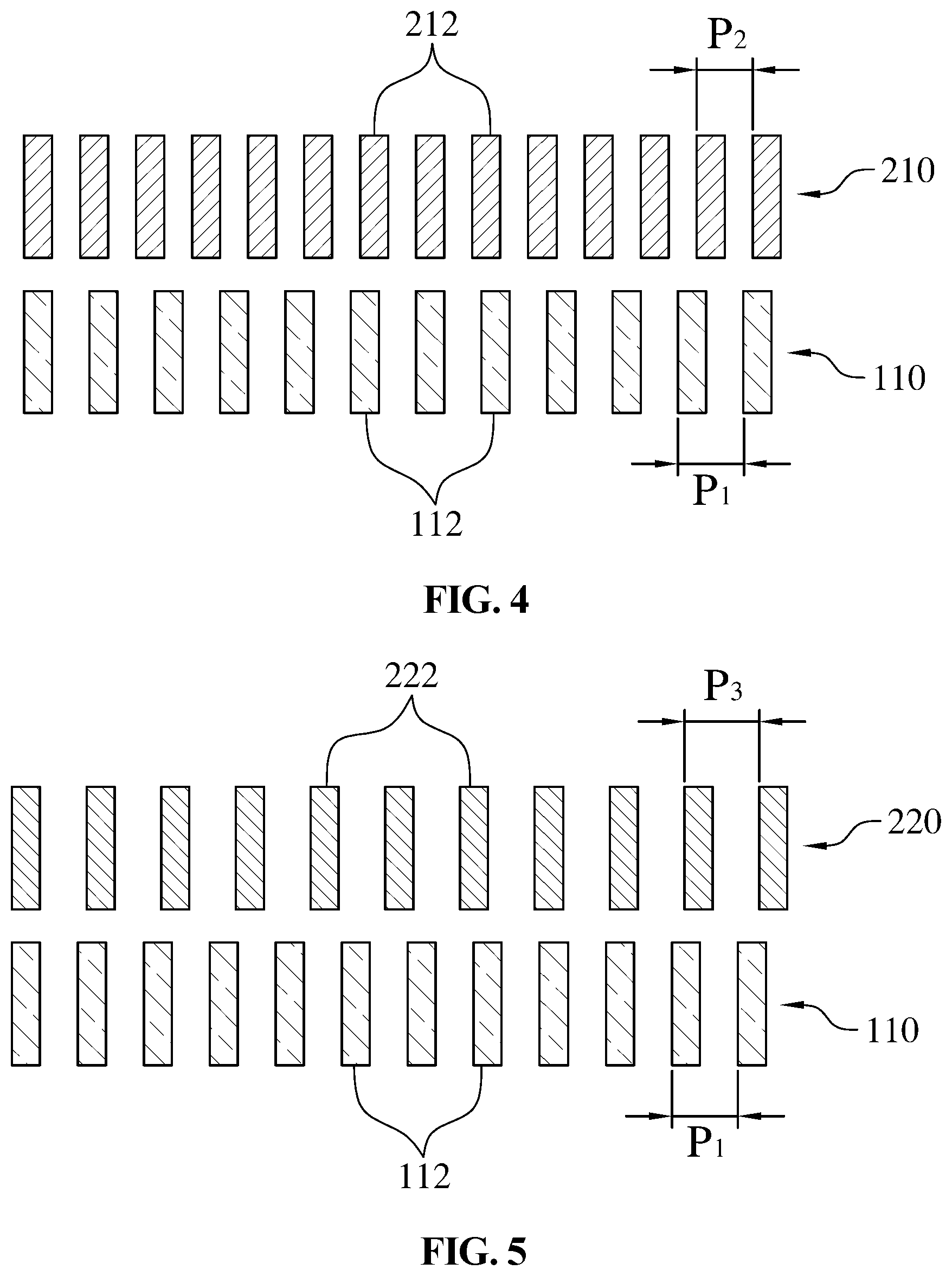 Patent US12107052 Figure 4 – Overlay mark forming Moire pattern, overlay measurement method using same, overlay measurement apparatus using same, and manufacturing method of semiconductor device using same