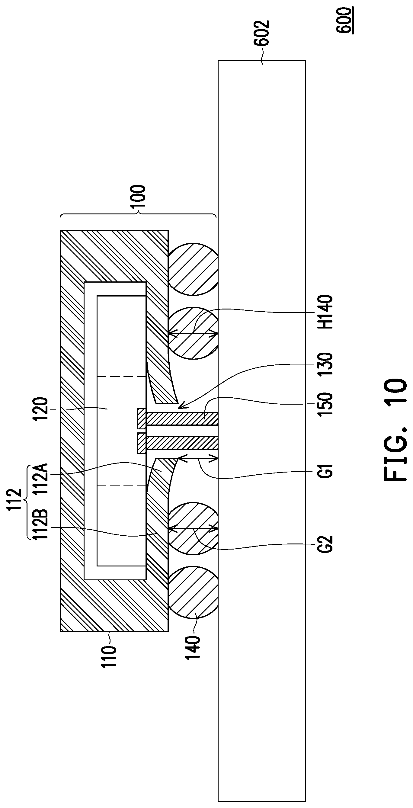 Patent US12107054 Figure 7 – Semiconductor package, semiconductor device and shielding housing of semiconductor package