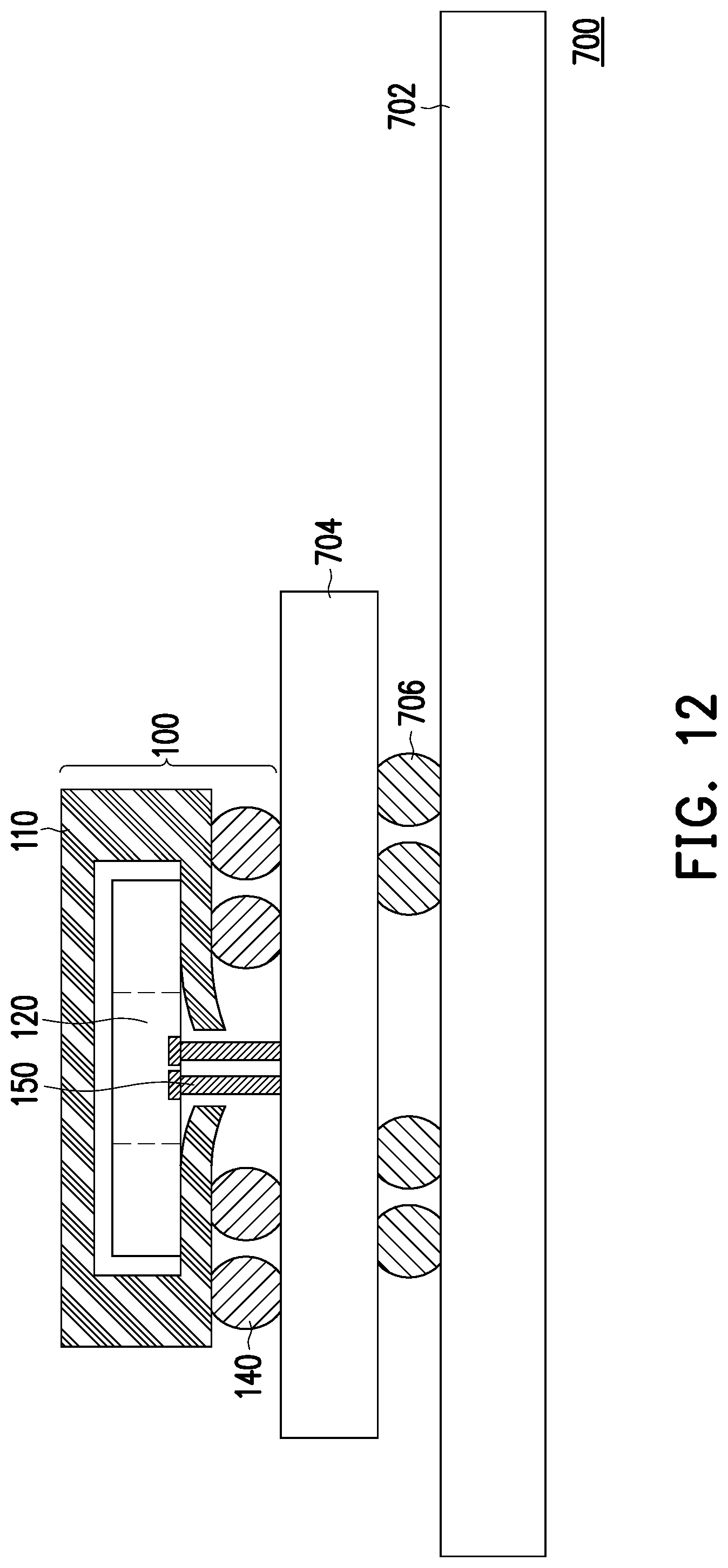Patent US12107054 Figure 9 – Semiconductor package, semiconductor device and shielding housing of semiconductor package