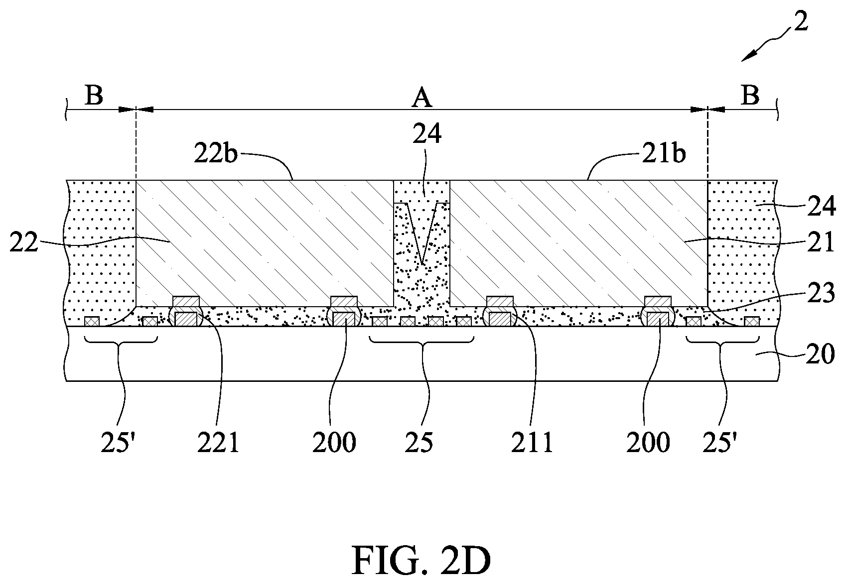 Patent US12107055 Figure 6 – Electronic package and fabrication method thereof
