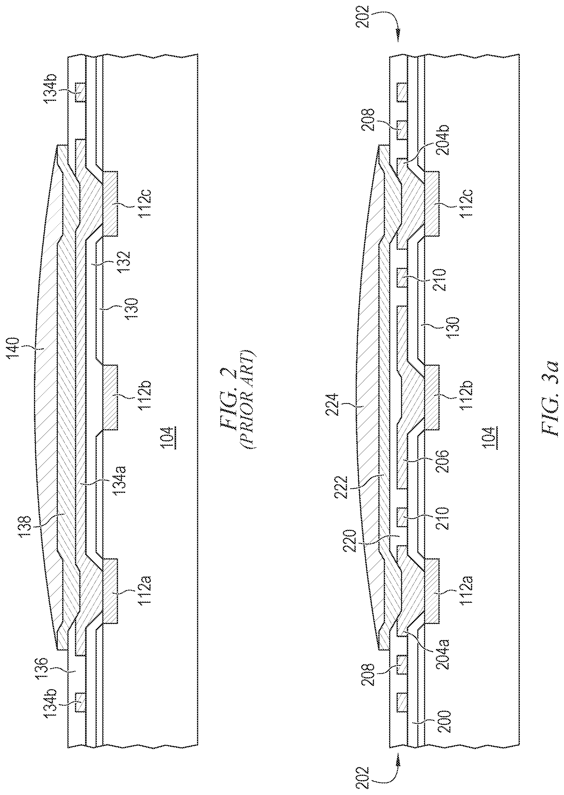 Patent US12107058 Figure 2 – Split RDL connection between die and UBM
