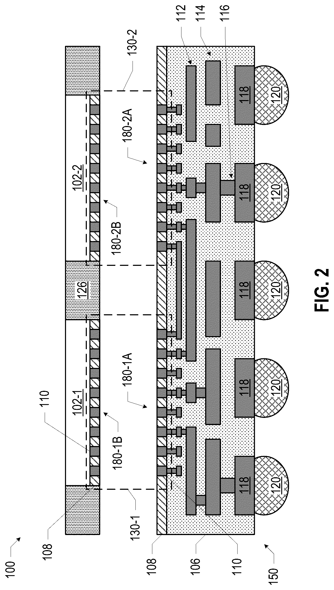 Patent US12107060 Figure 2 – Microelectronic assemblies with inductors in direct bonding regions