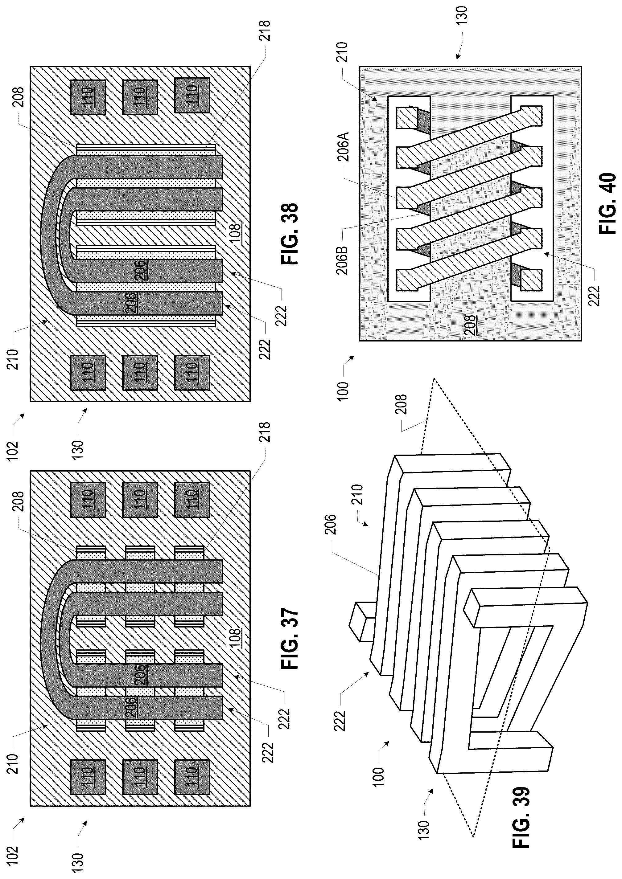 Patent US12107060 Figure 14 – Microelectronic assemblies with inductors in direct bonding regions