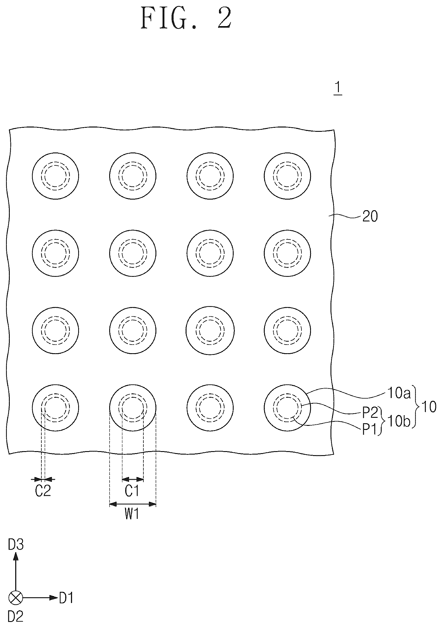 Patent US12107063 Figure 2 – Semiconductor package device