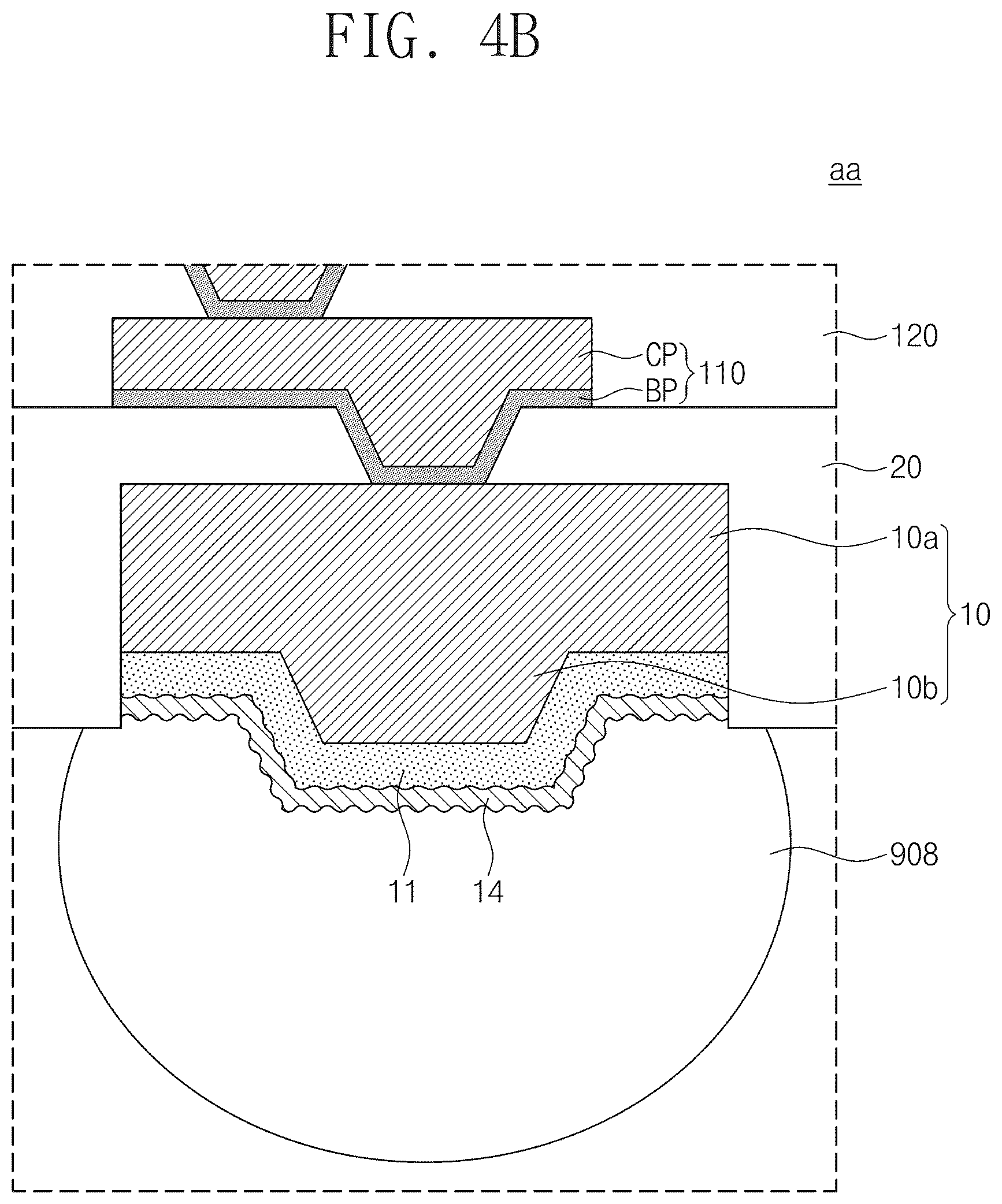 Patent US12107063 Figure 6 – Semiconductor package device