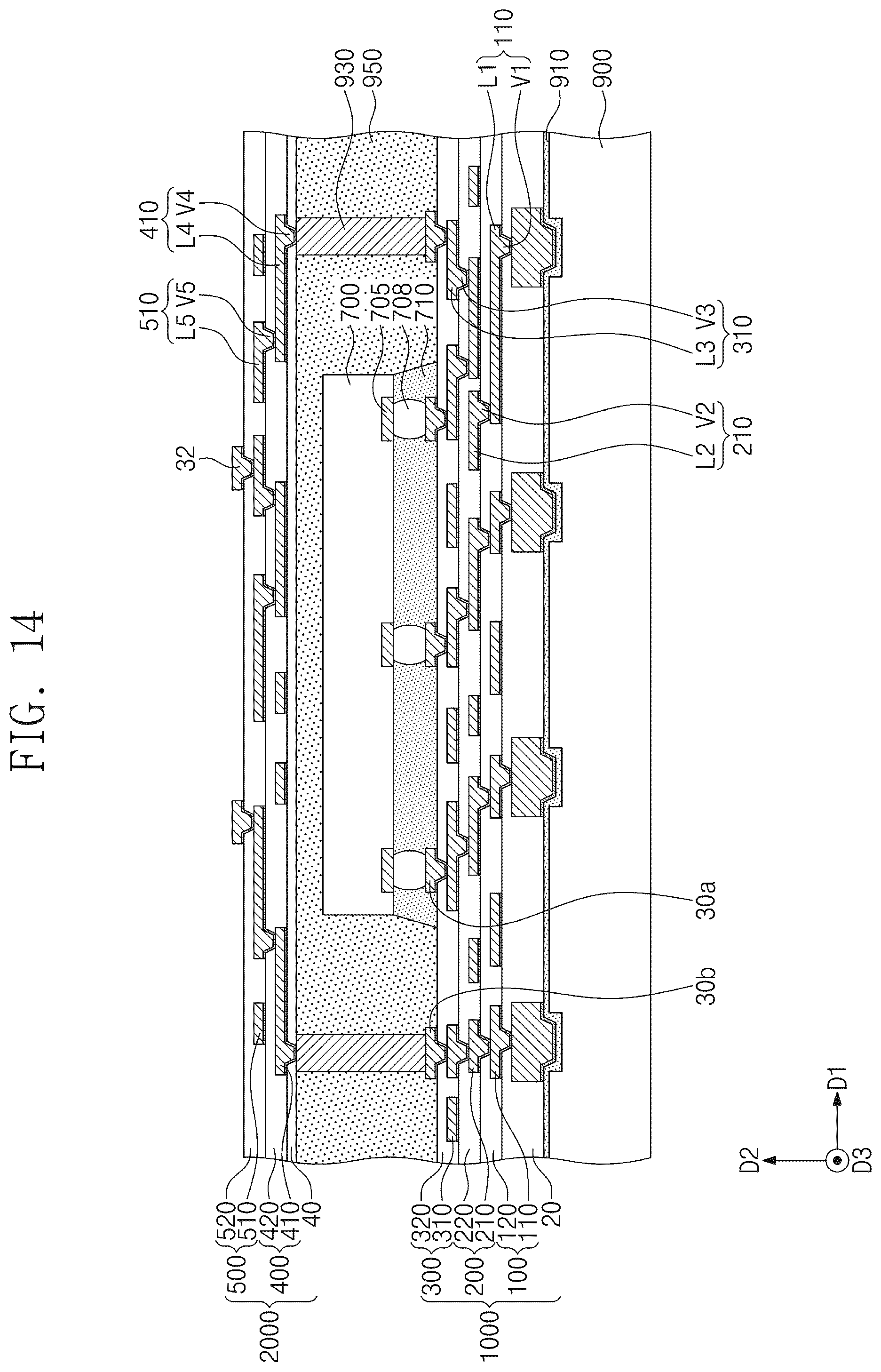 Patent US12107063 Figure 16 – Semiconductor package device